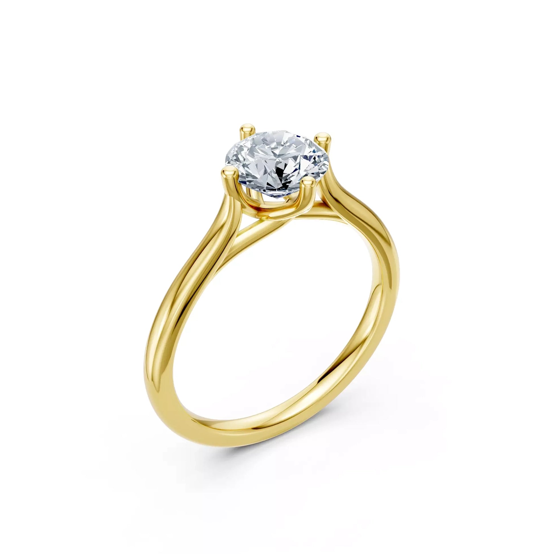 Round Solitaire Ring