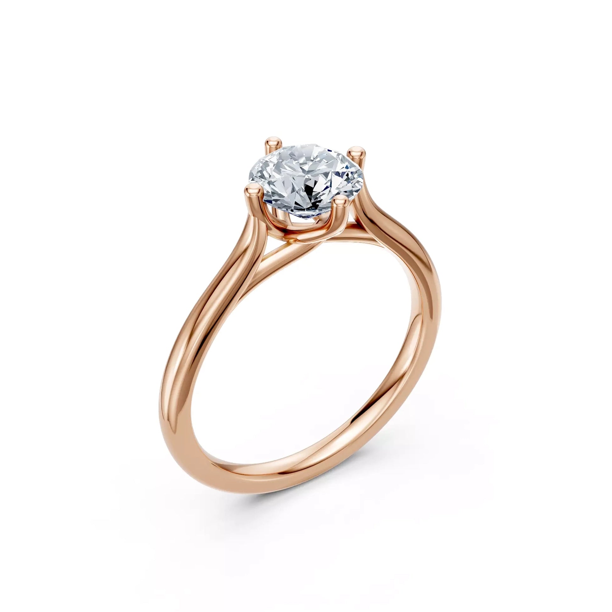 Round Solitaire Ring