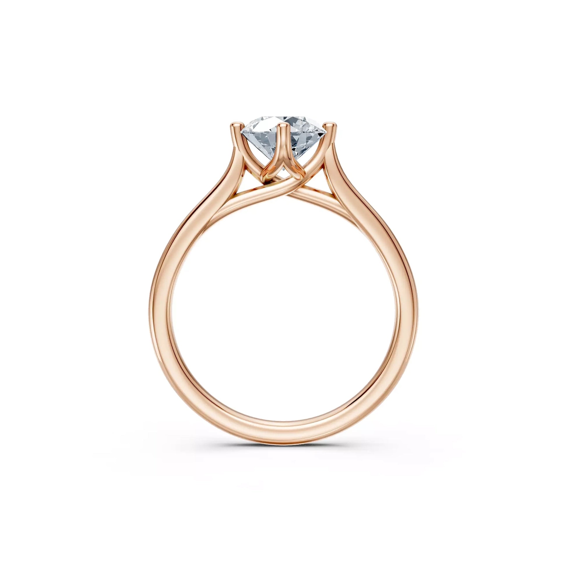 Round Solitaire Ring