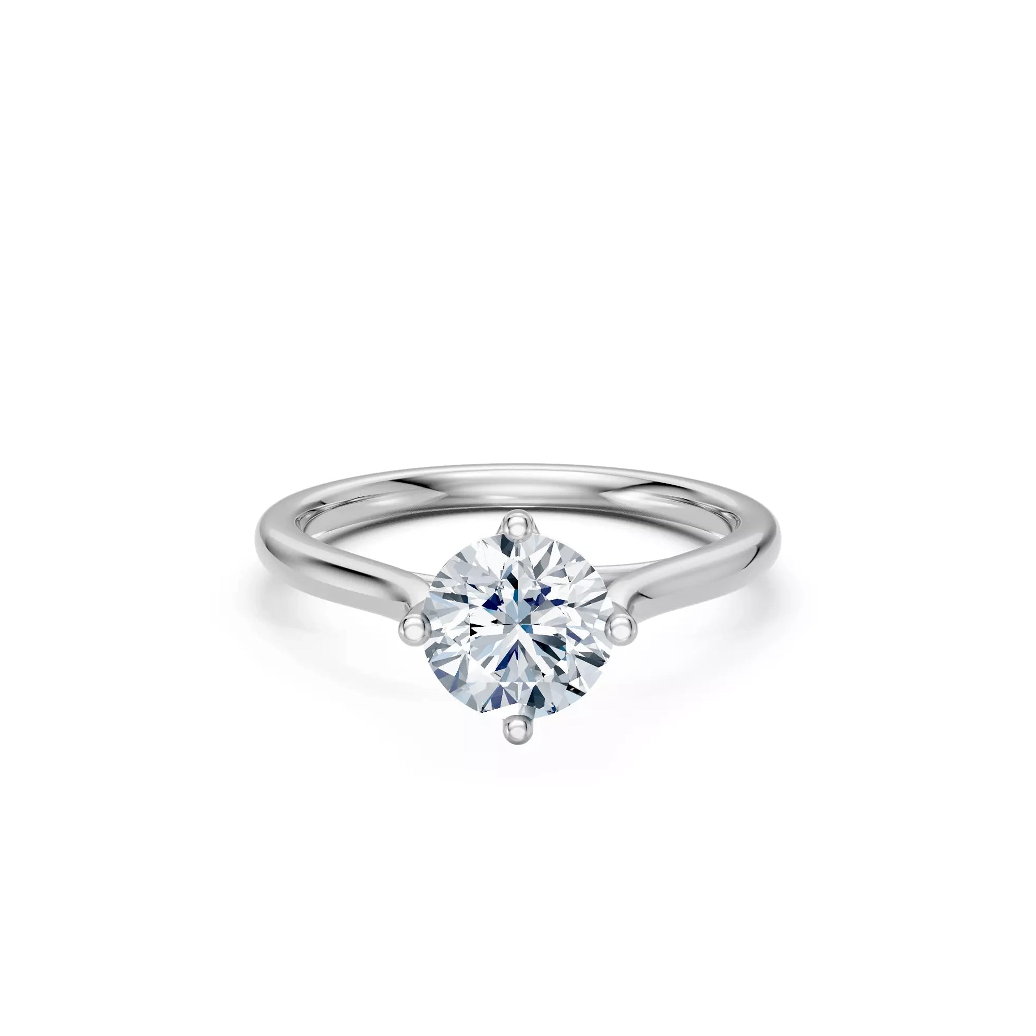 Round Solitaire Ring