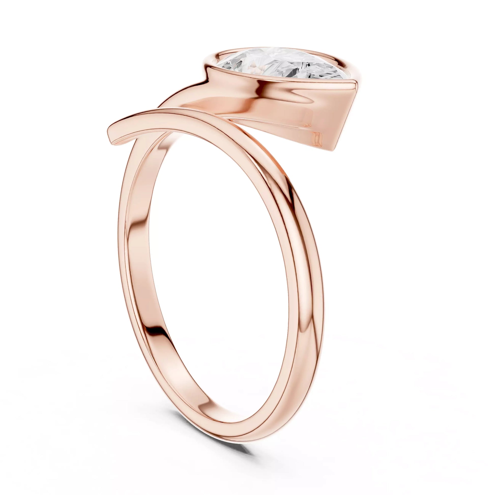 Pinky Oval Open Wave
