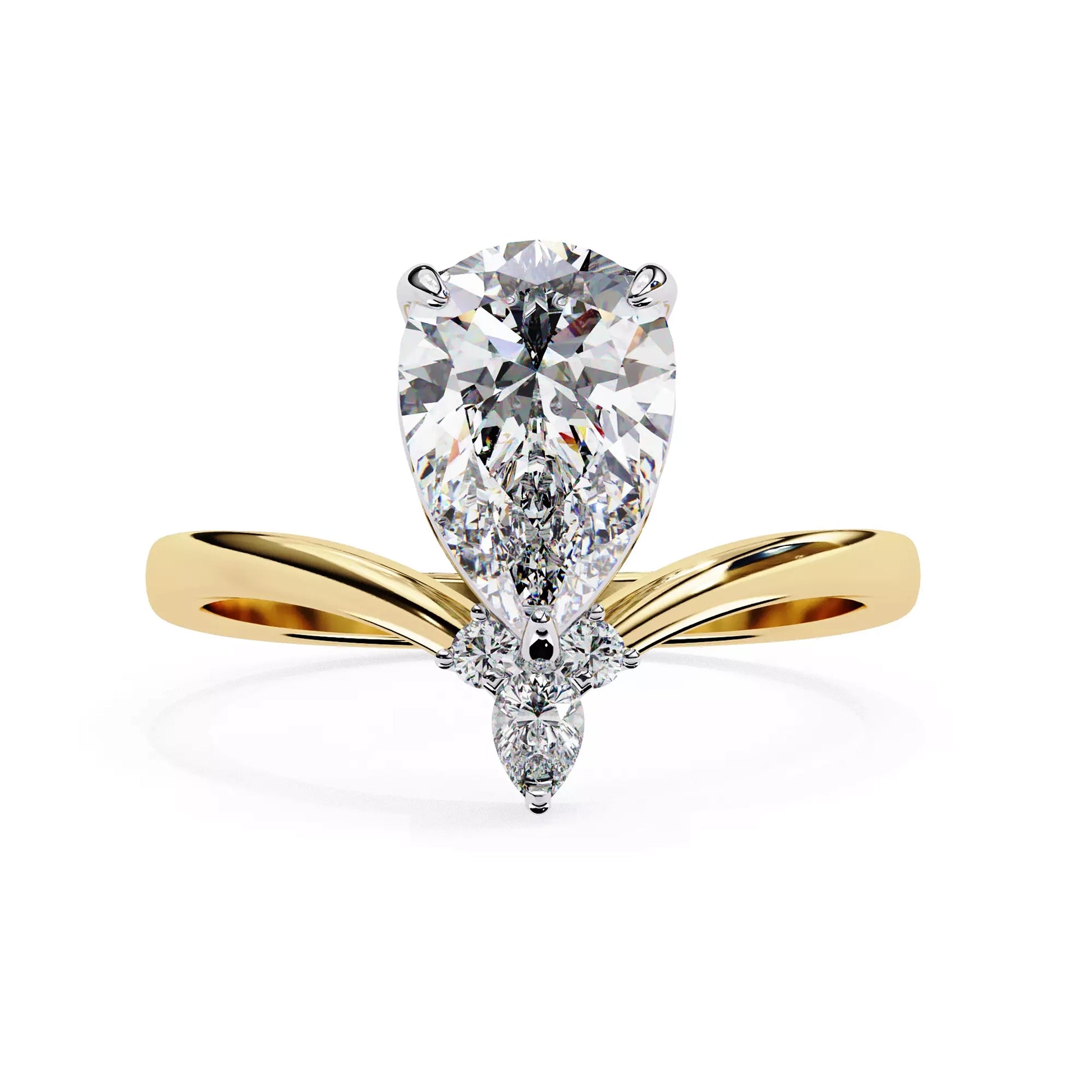 Pear Floating Ring