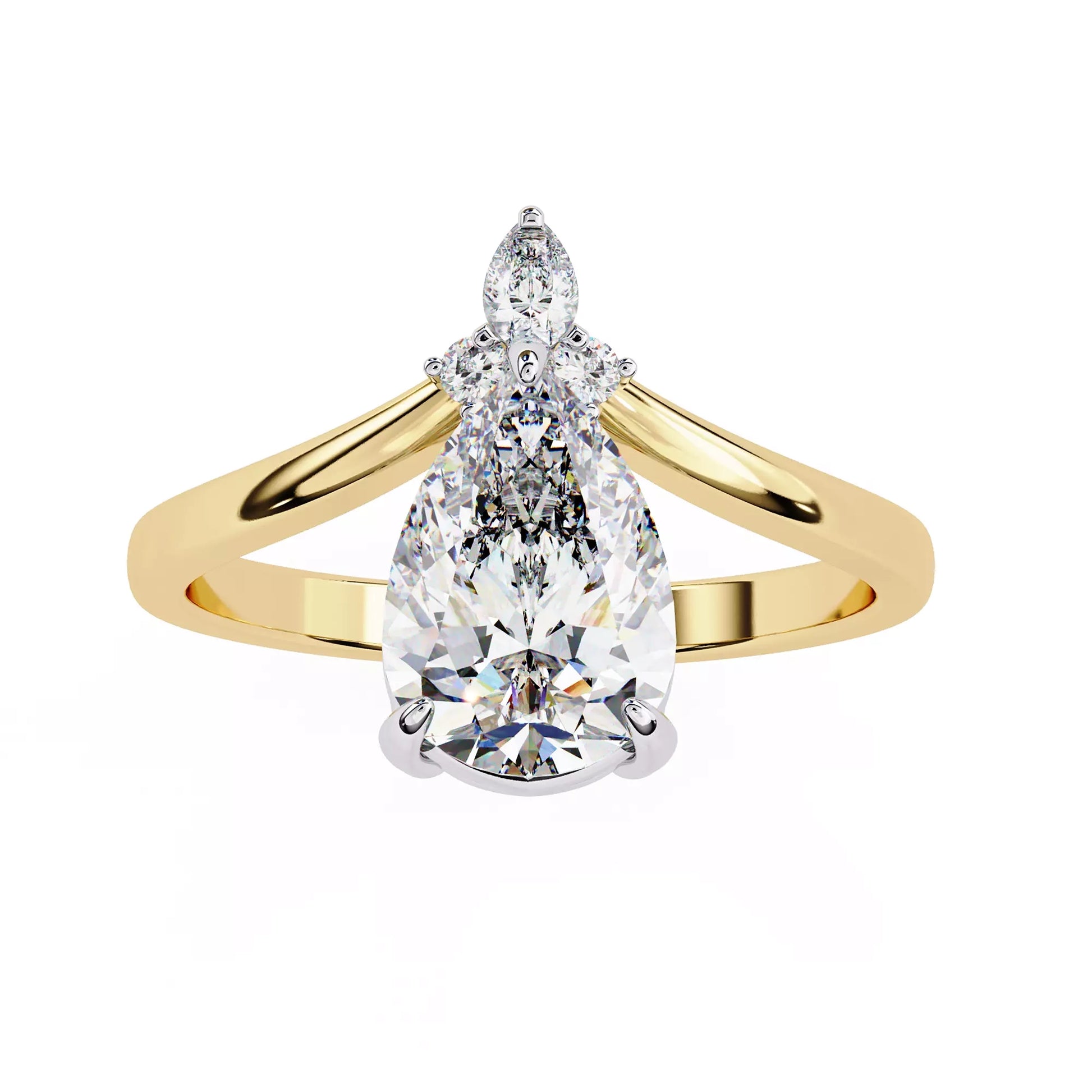 Pear Floating Ring
