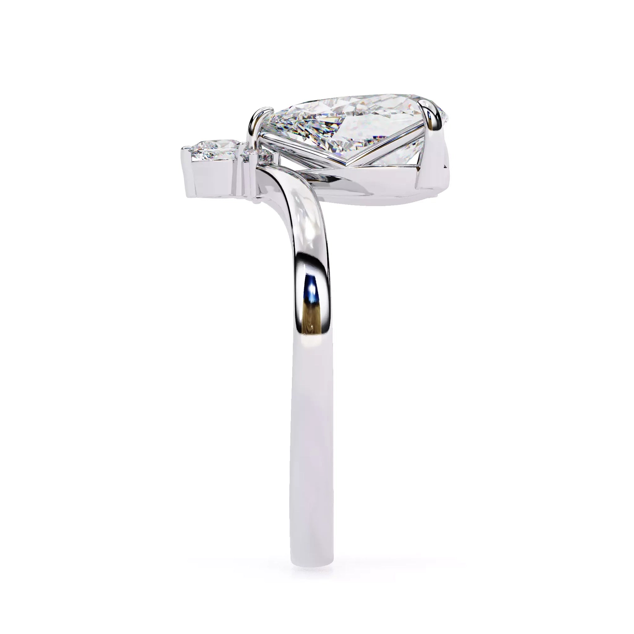 Pear Floating Ring