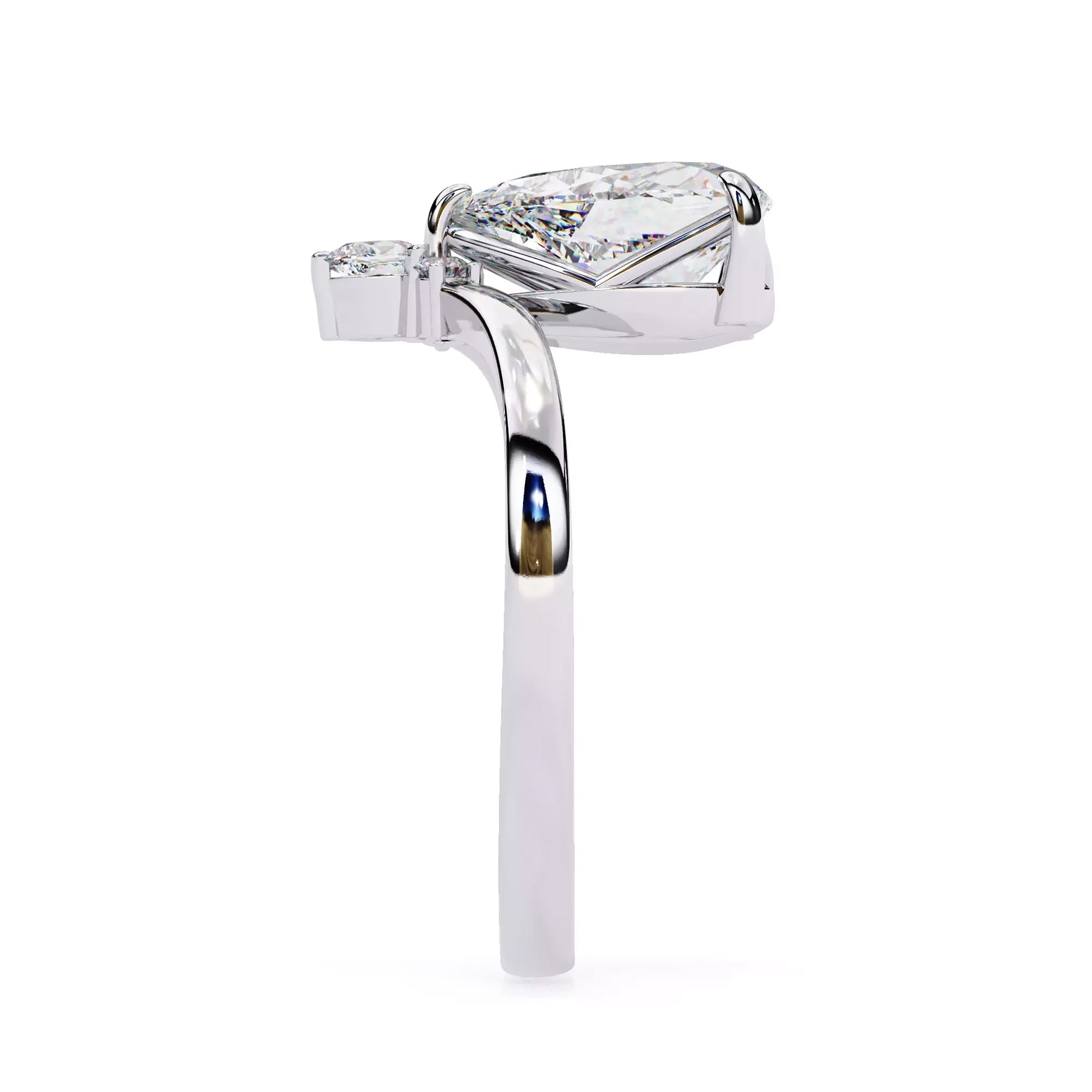 Pear Floating Ring