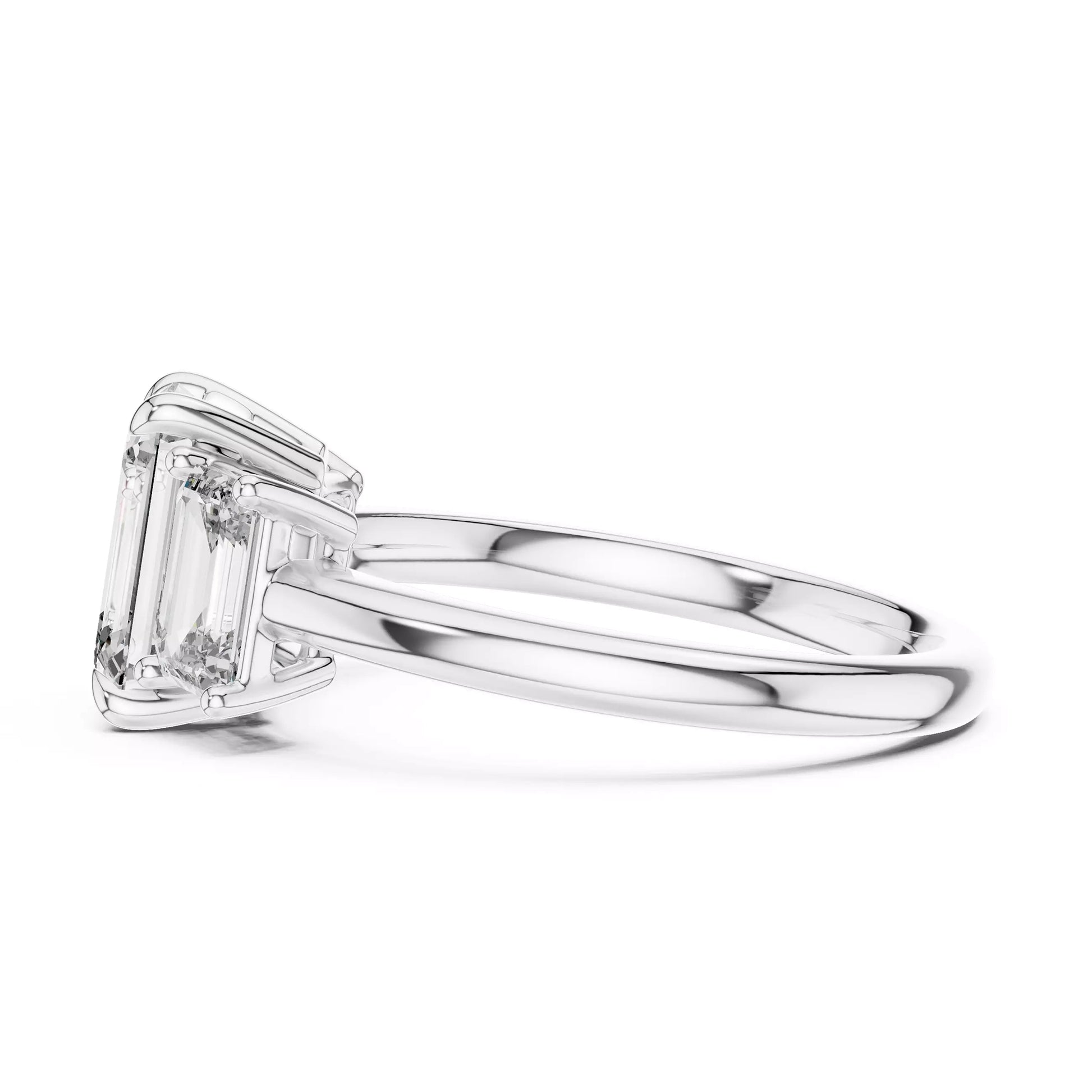 Emerald Trilogy Ring