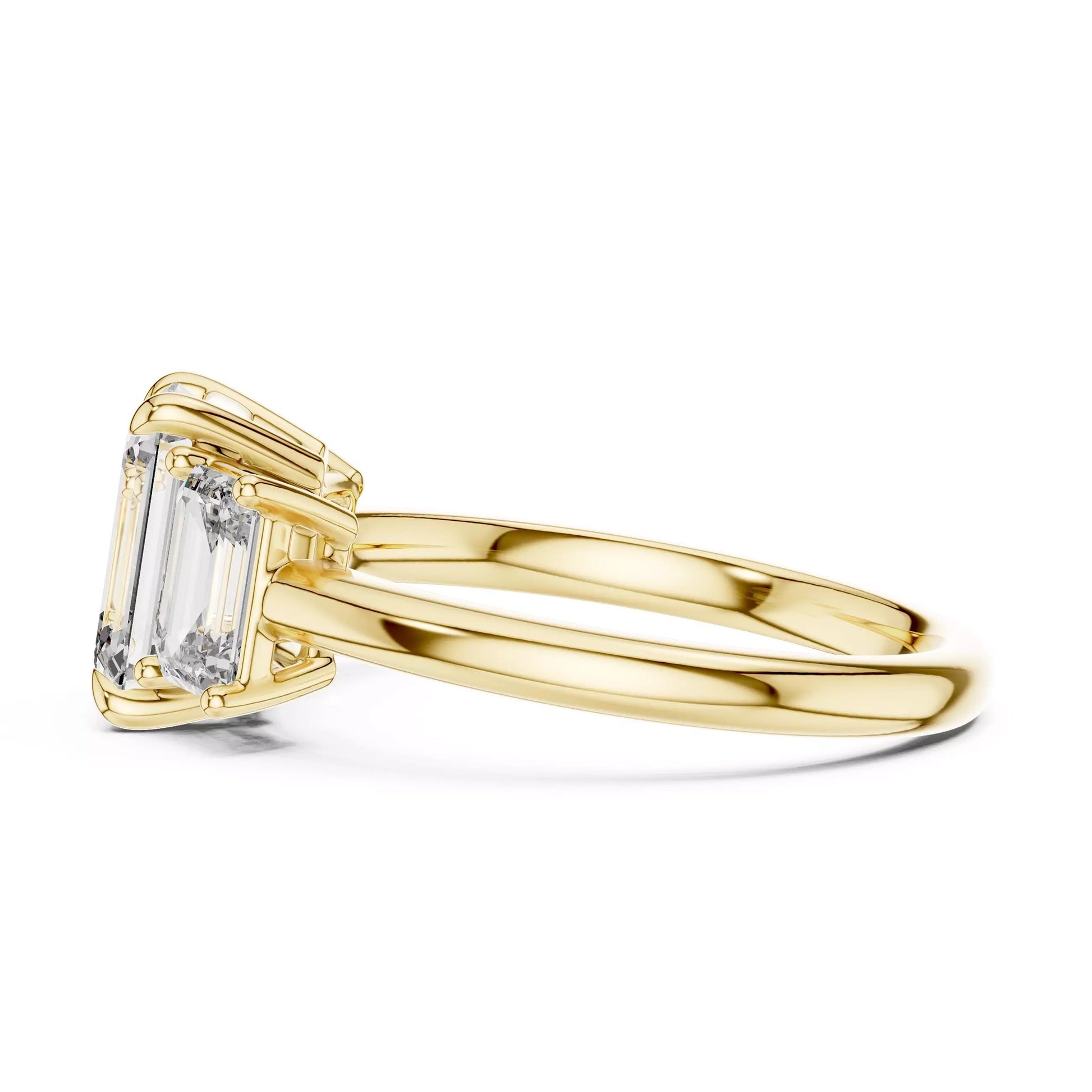 Emerald Trilogy Ring