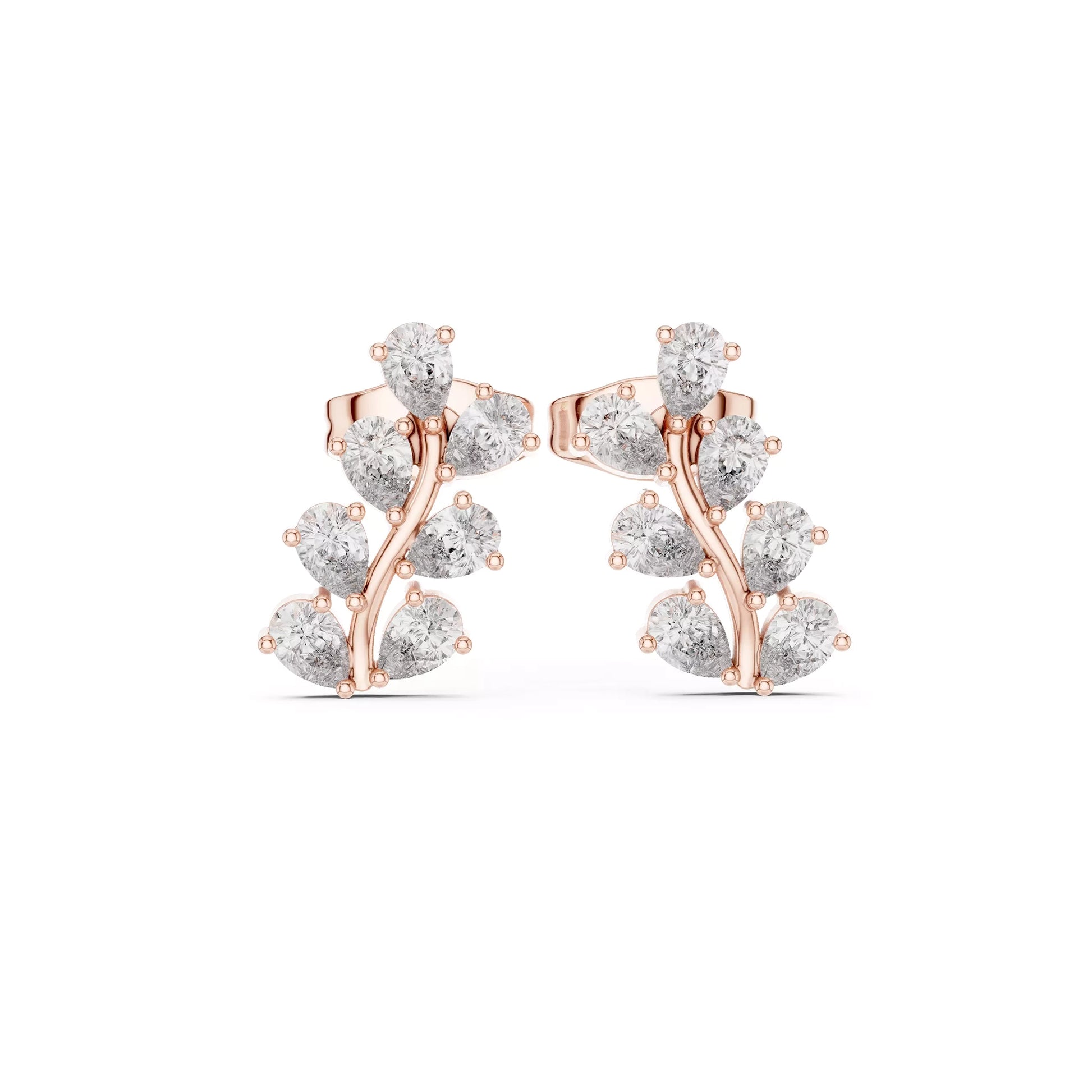 Pear Leaves Earrings