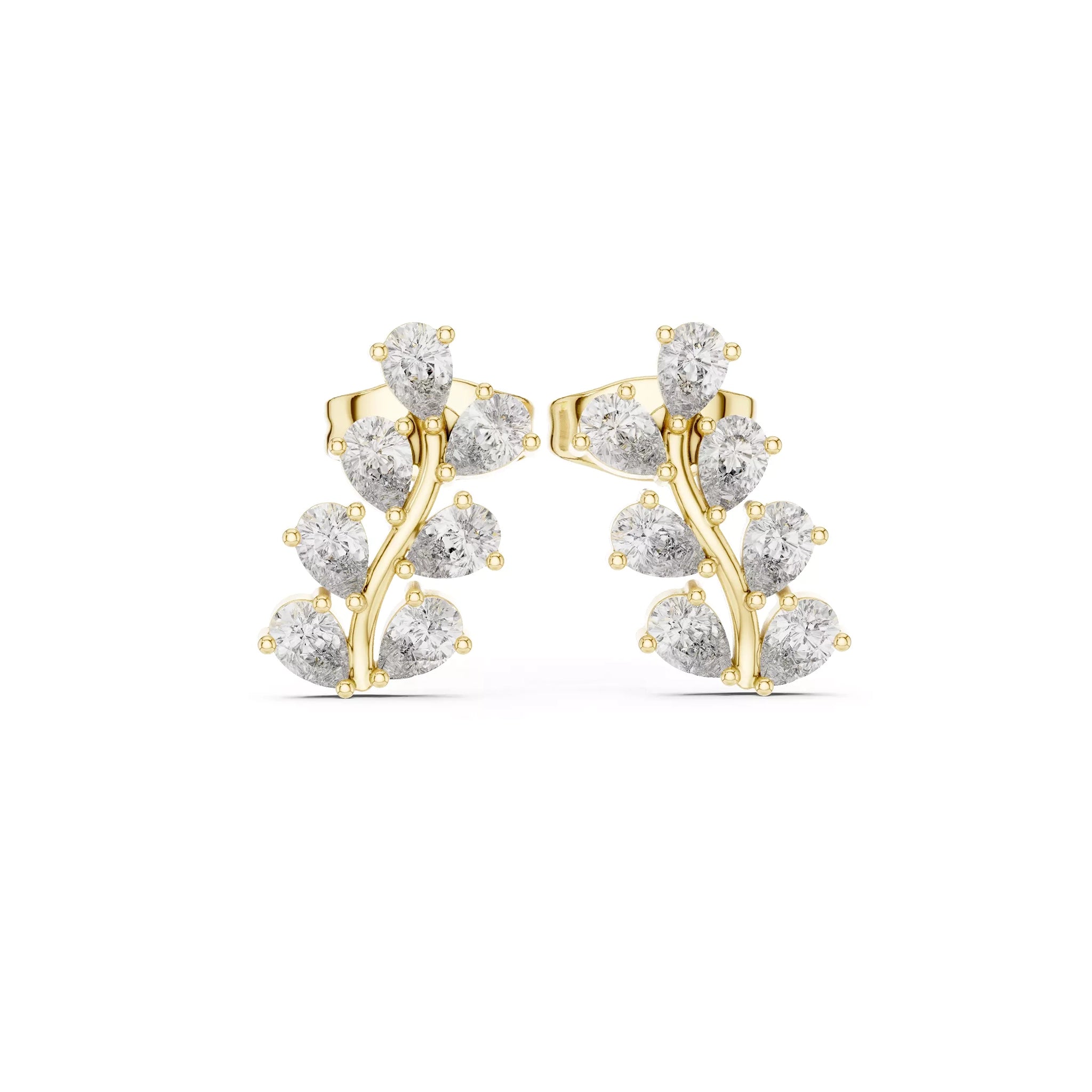 Pear Leaves Earrings