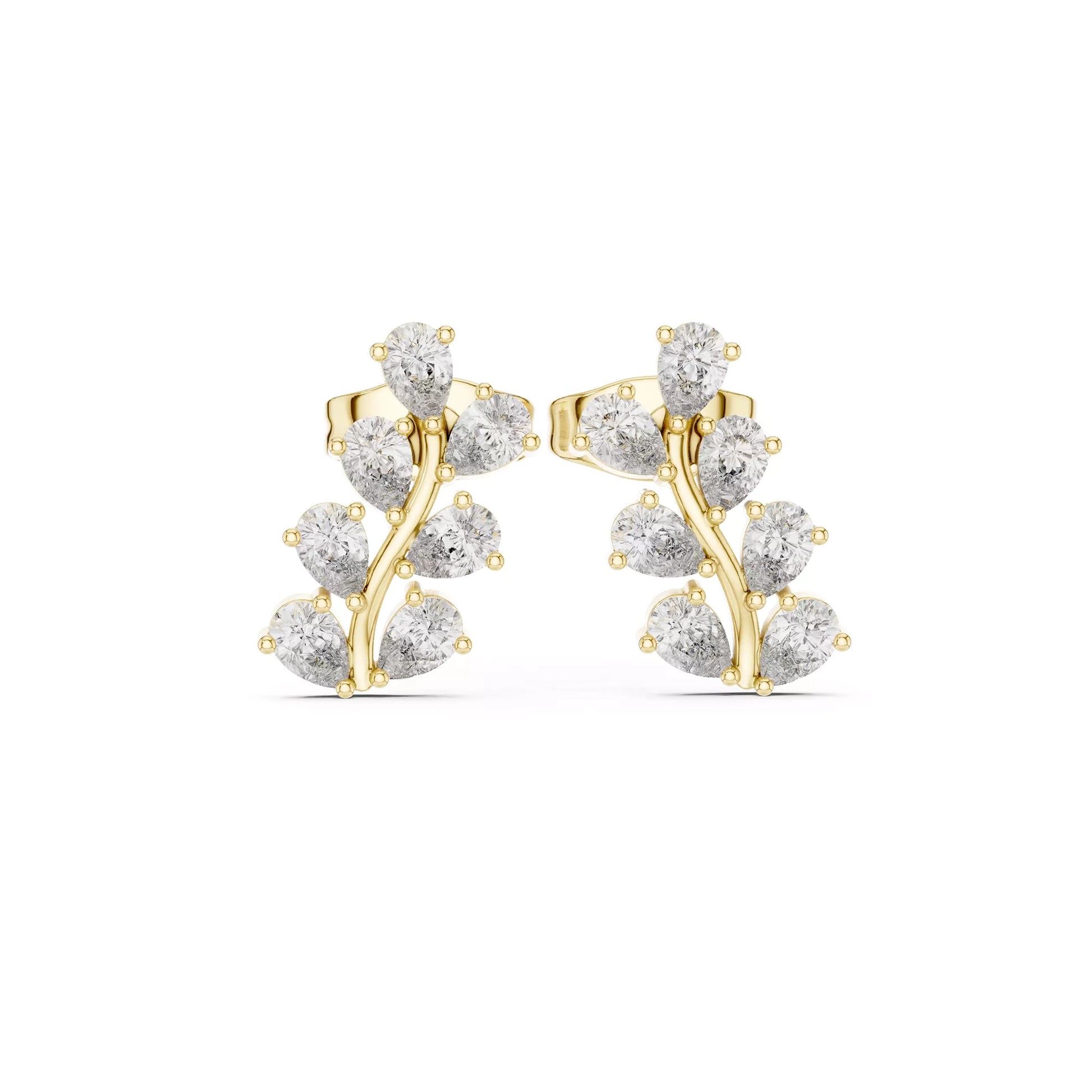 Pear Leaves Earrings