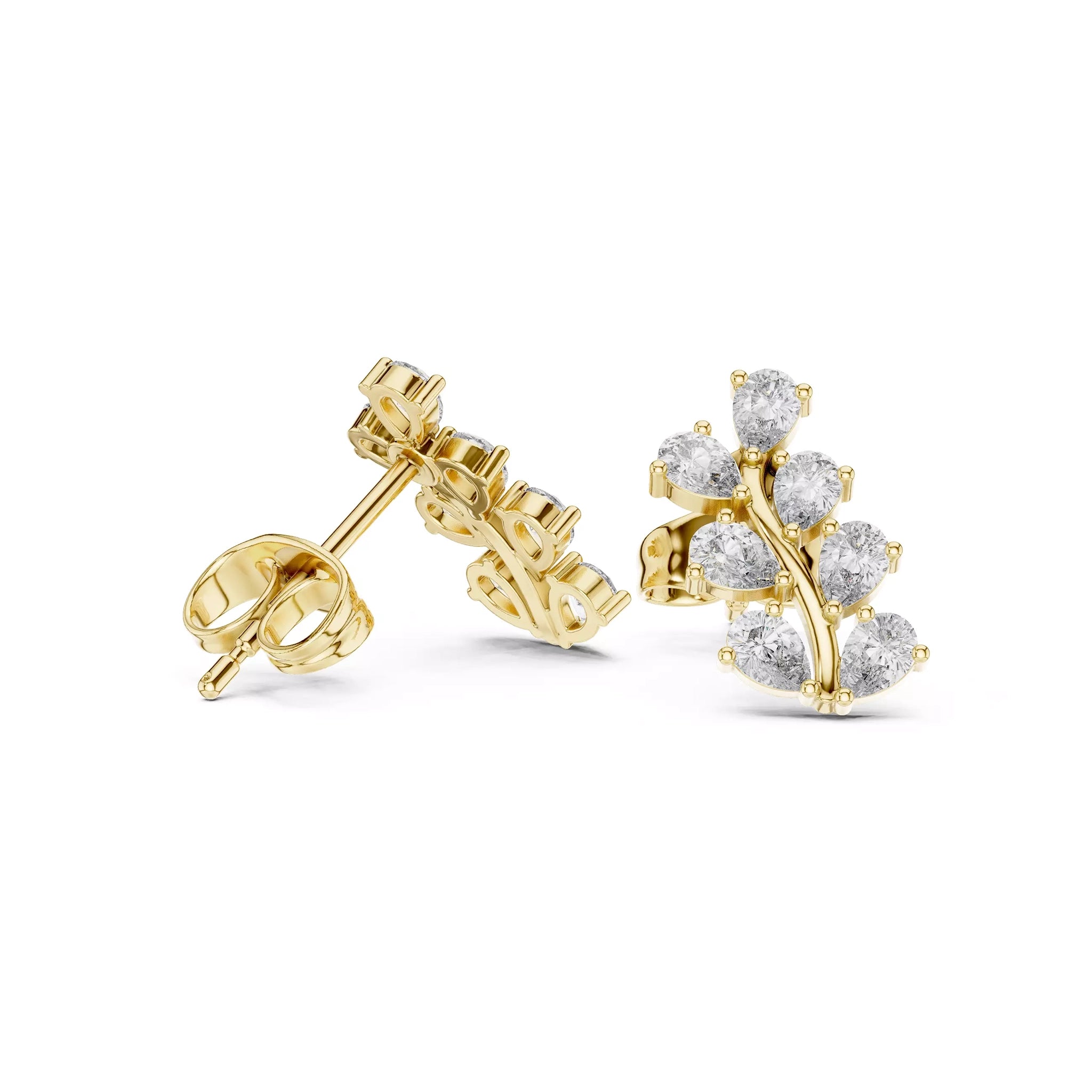 Pear Leaves Earrings