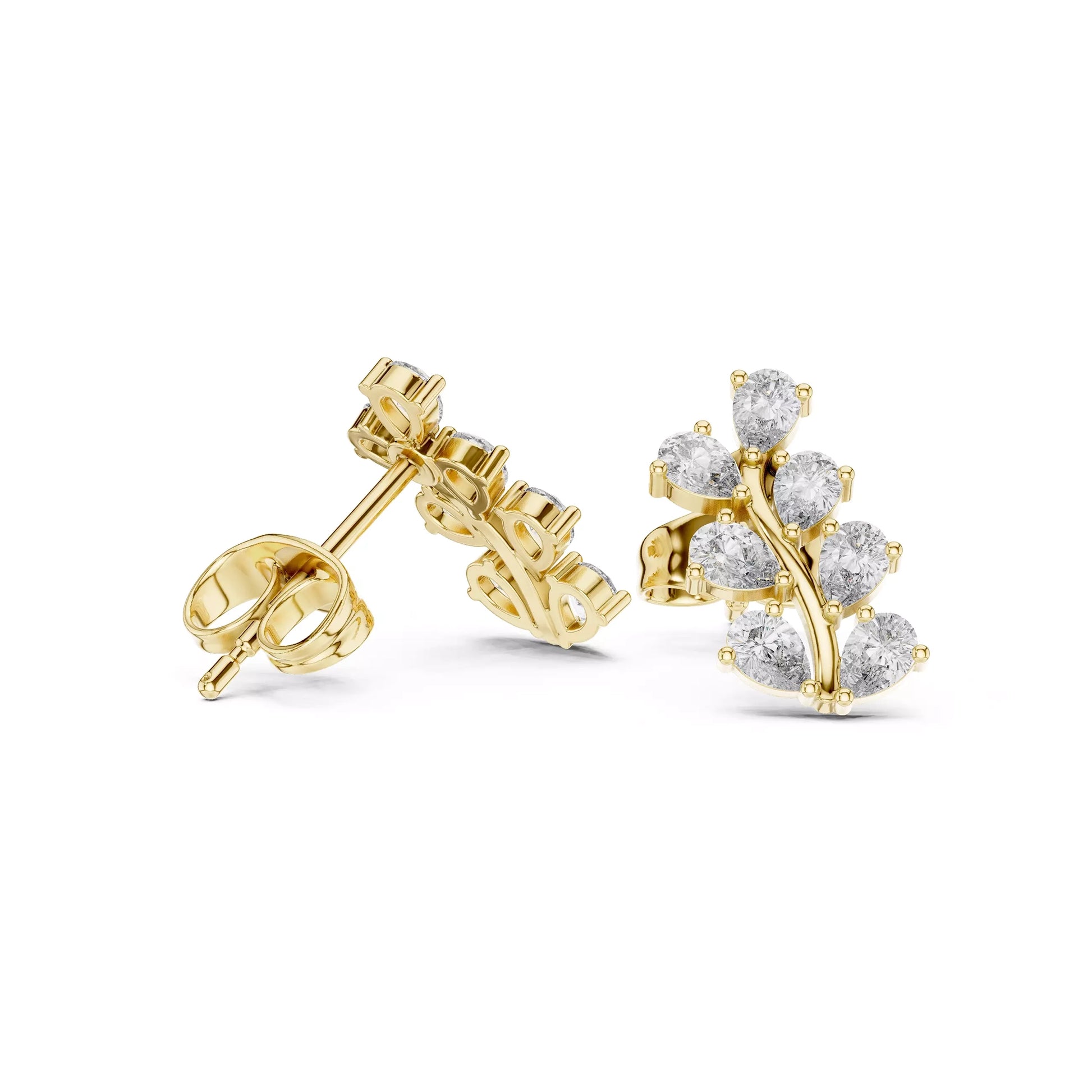 Pear Leaves Earrings