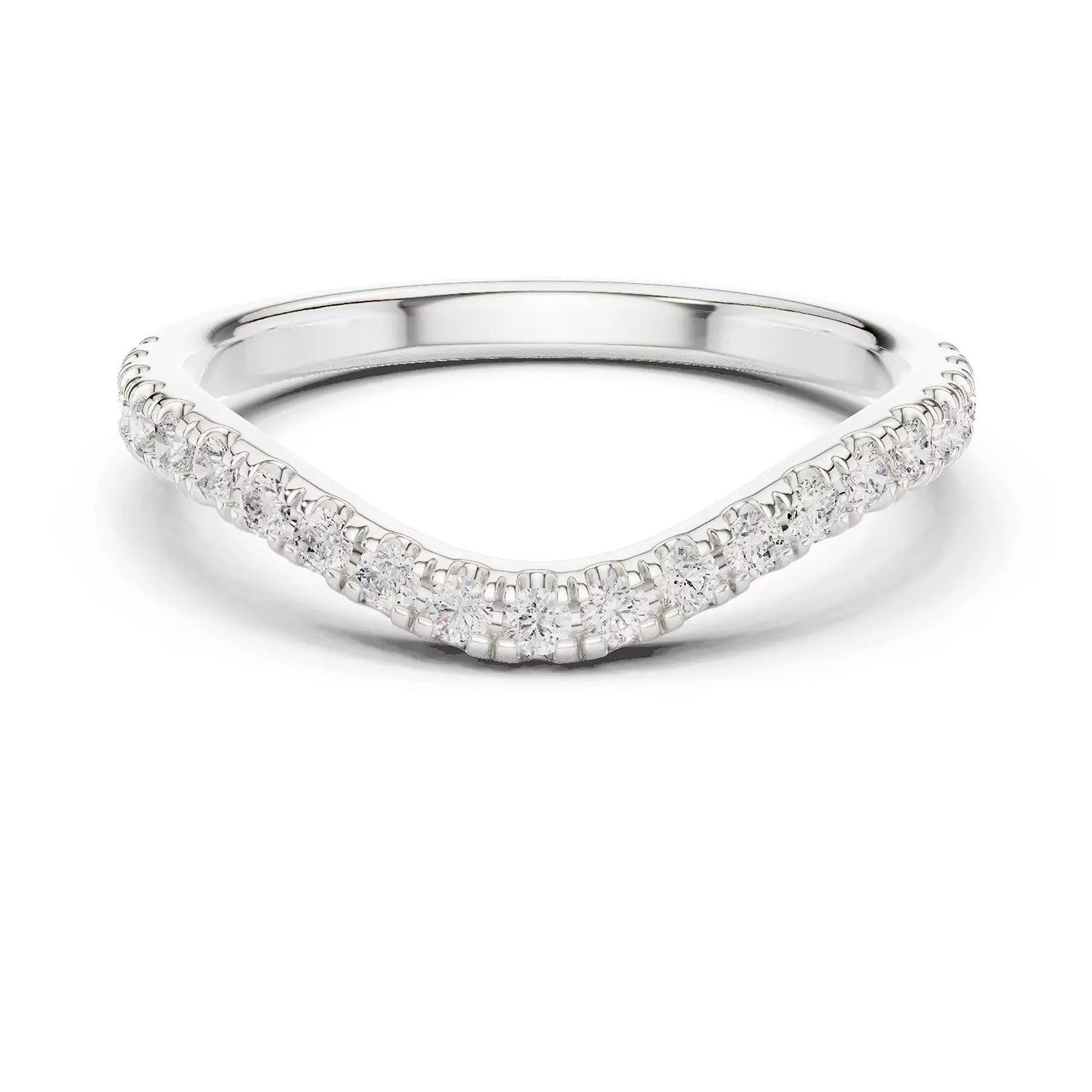 Wavy Pave Band