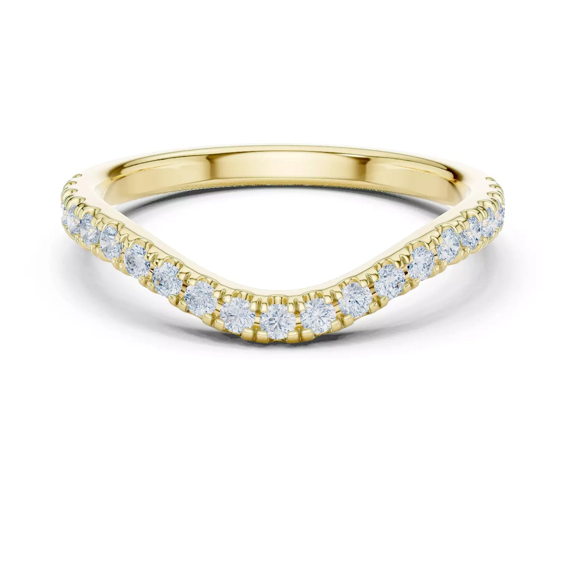 Wavy Pave Band