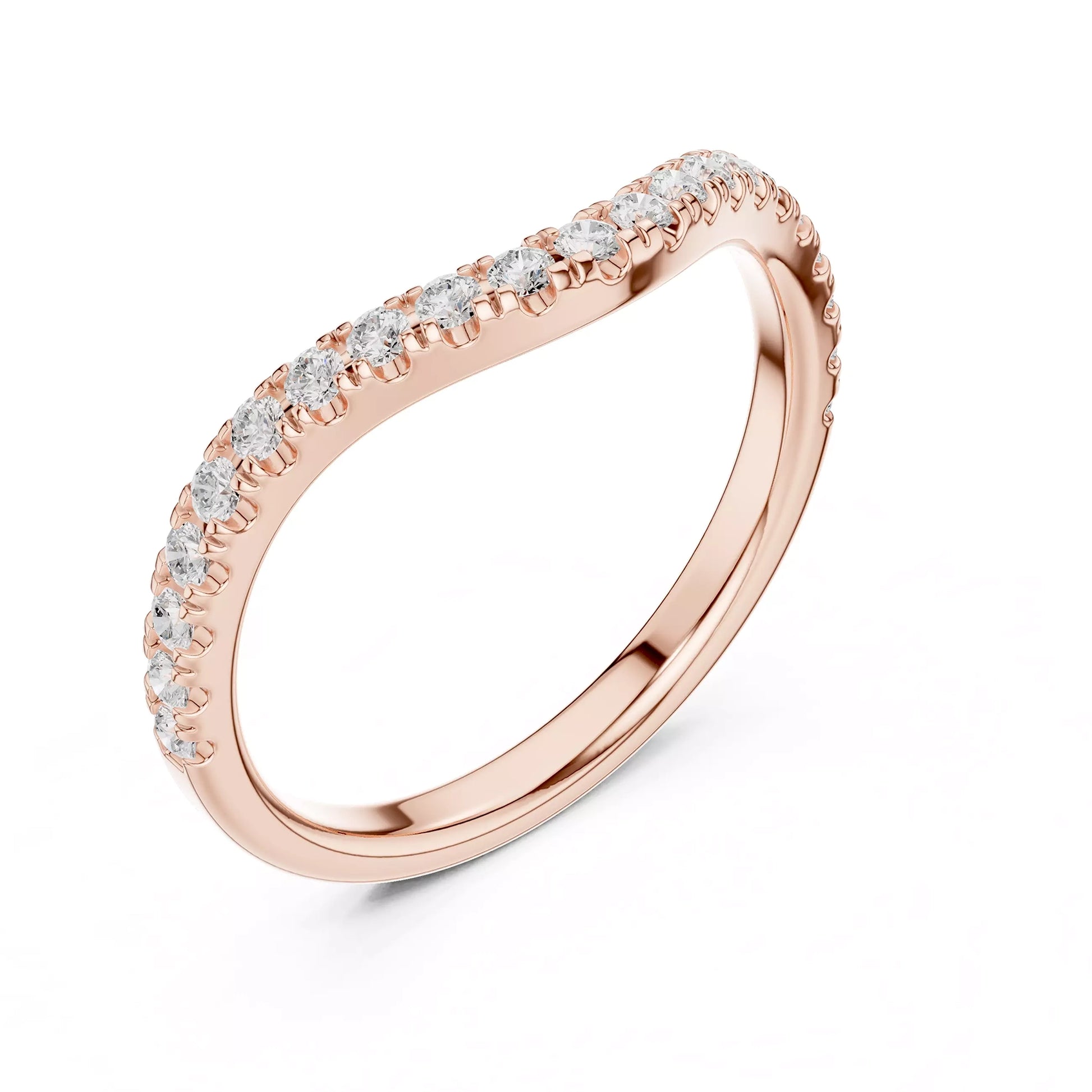 Wavy Pave Band