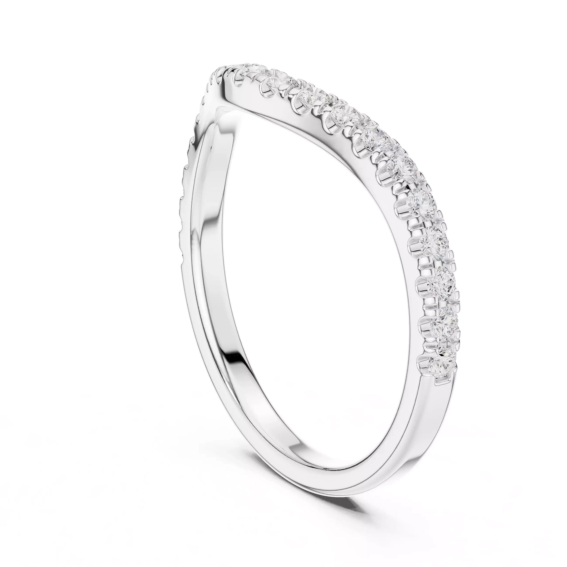 Wavy Pave Band