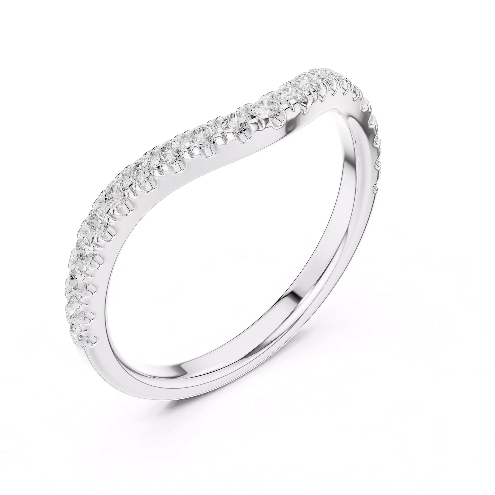 Wavy Pave Band