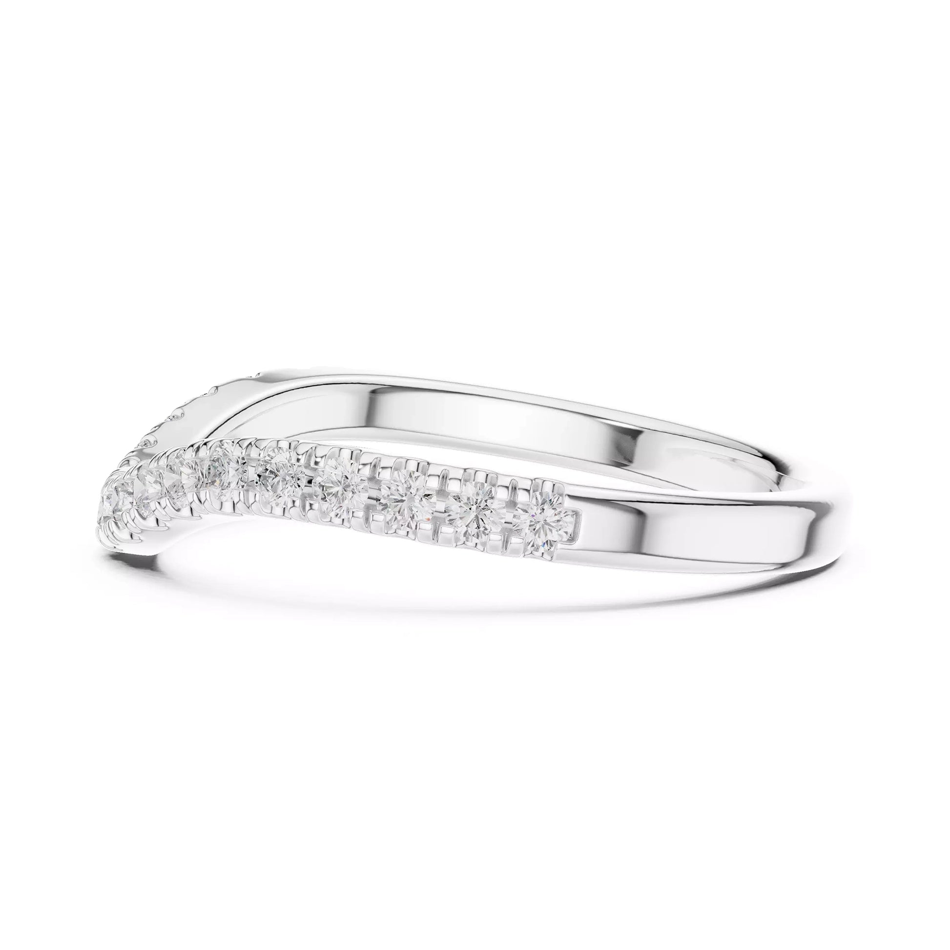 Wavy Pave Band