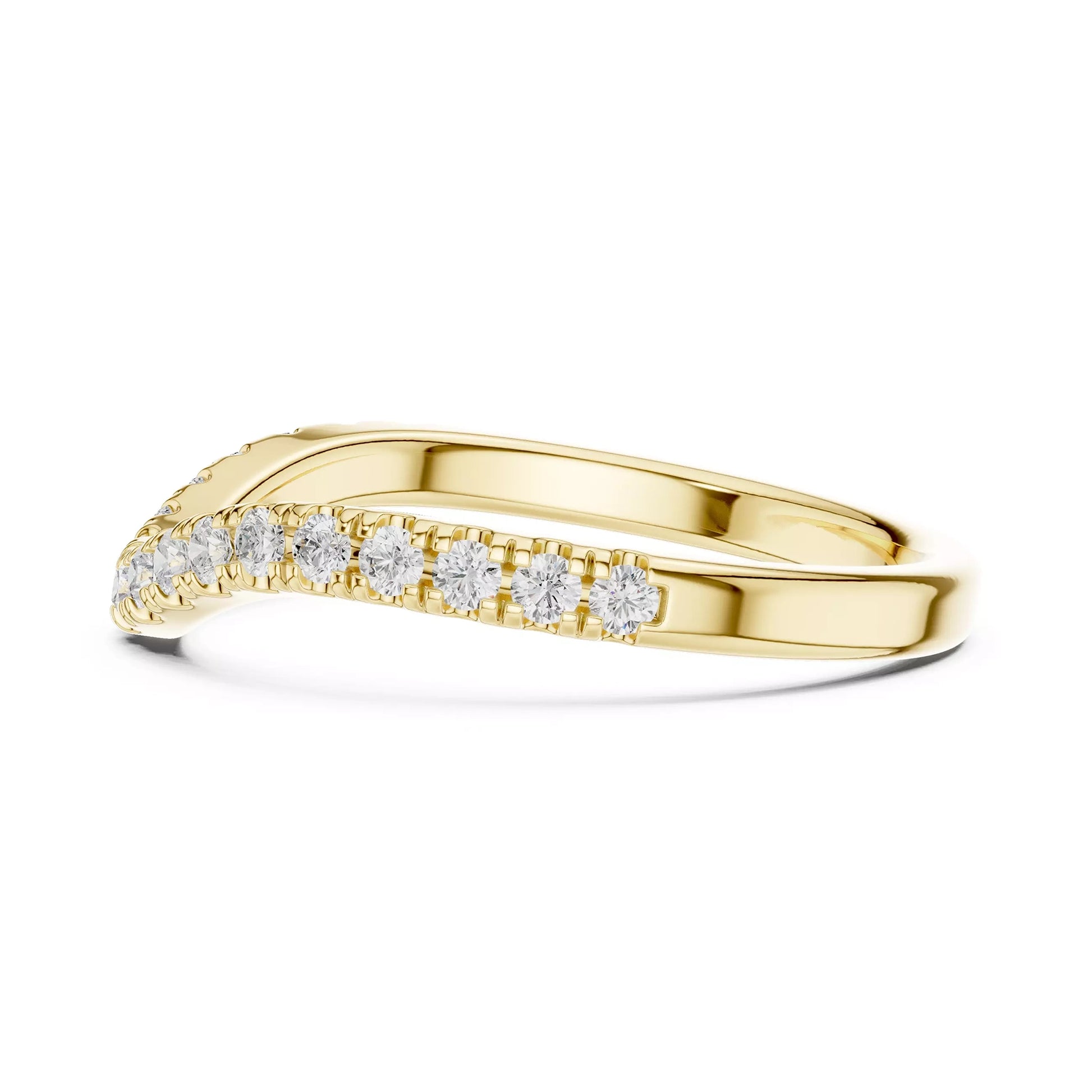 Wavy Pave Band