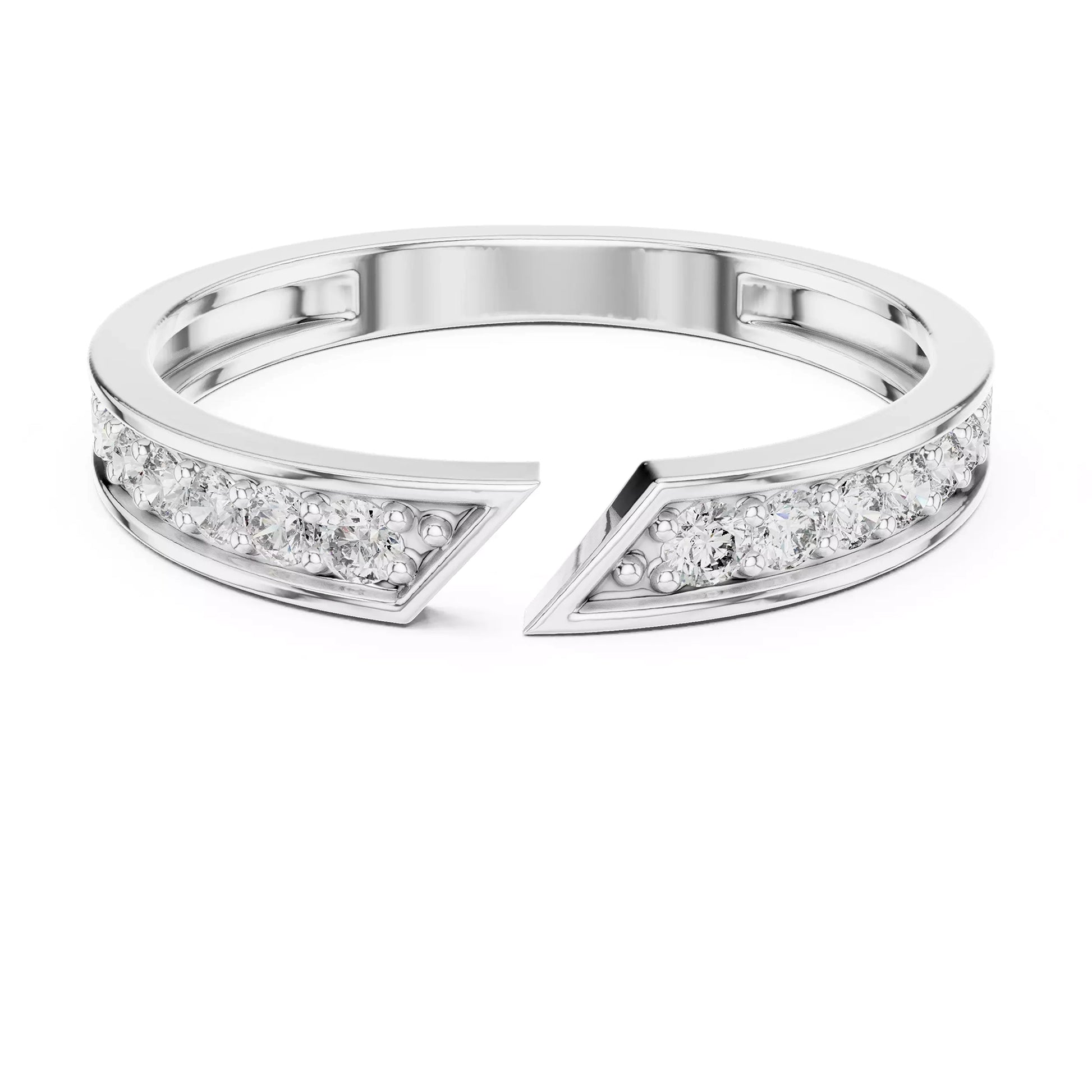 Open Gap Band Ring