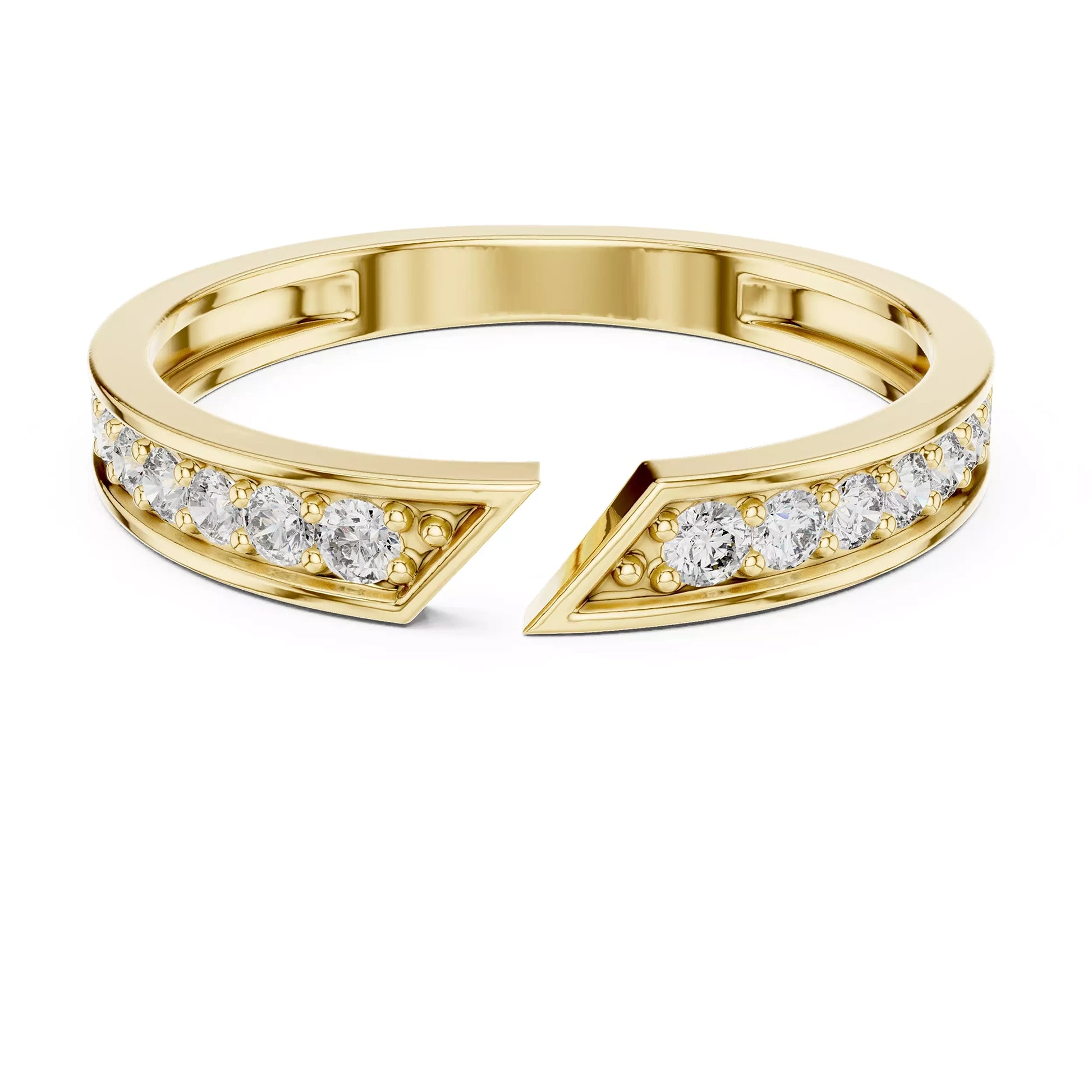 Open Gap Band Ring