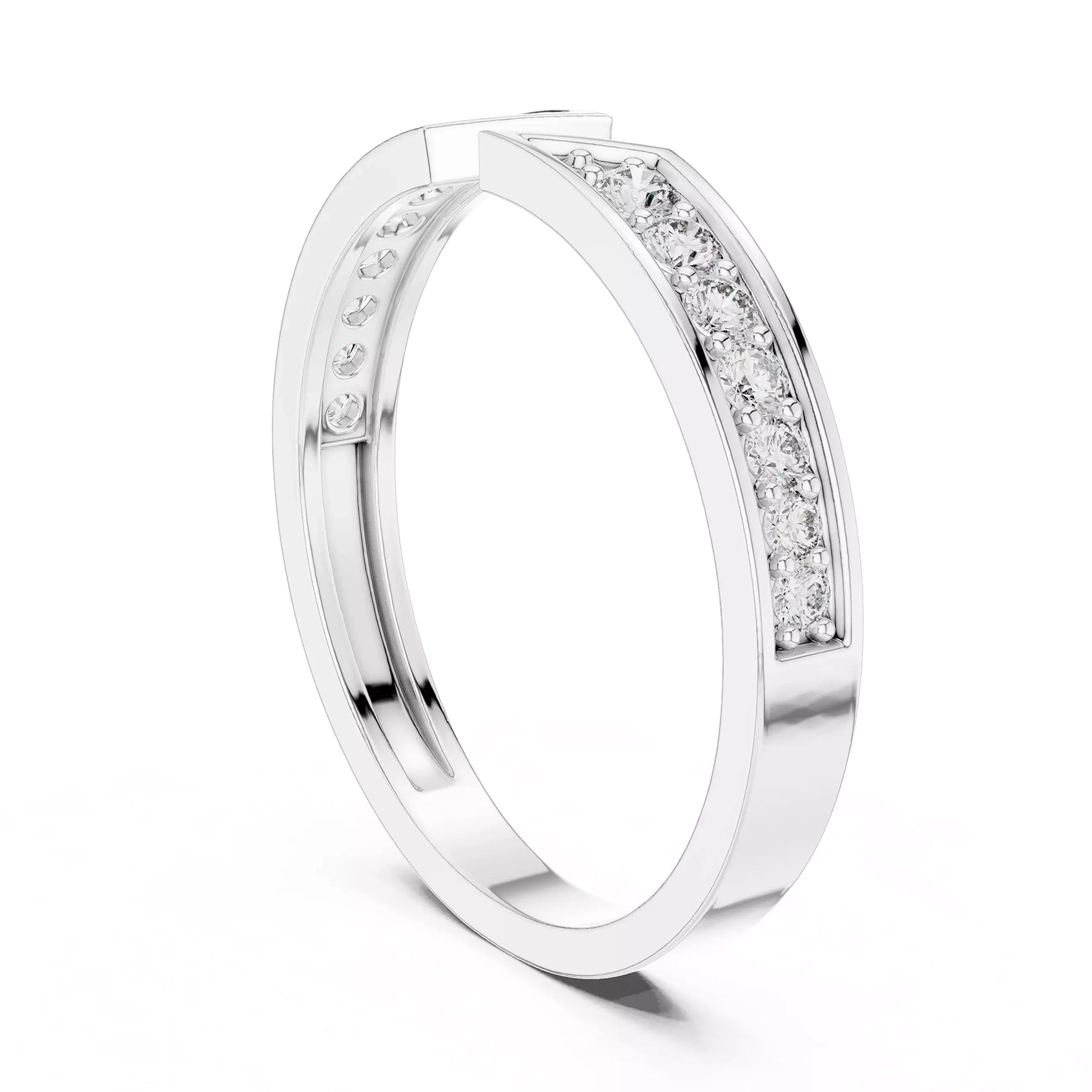 Open Gap Band Ring