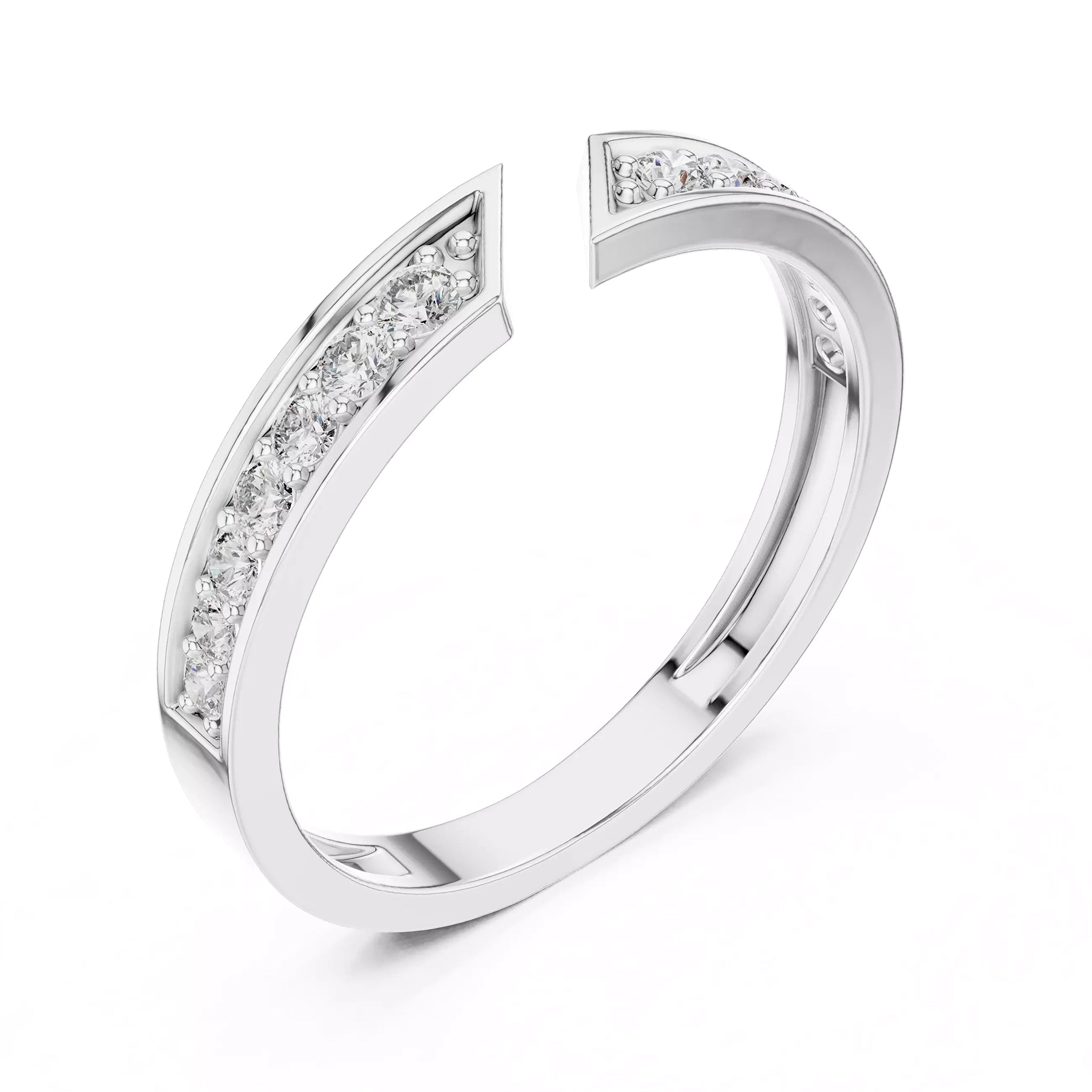 Open Gap Band Ring