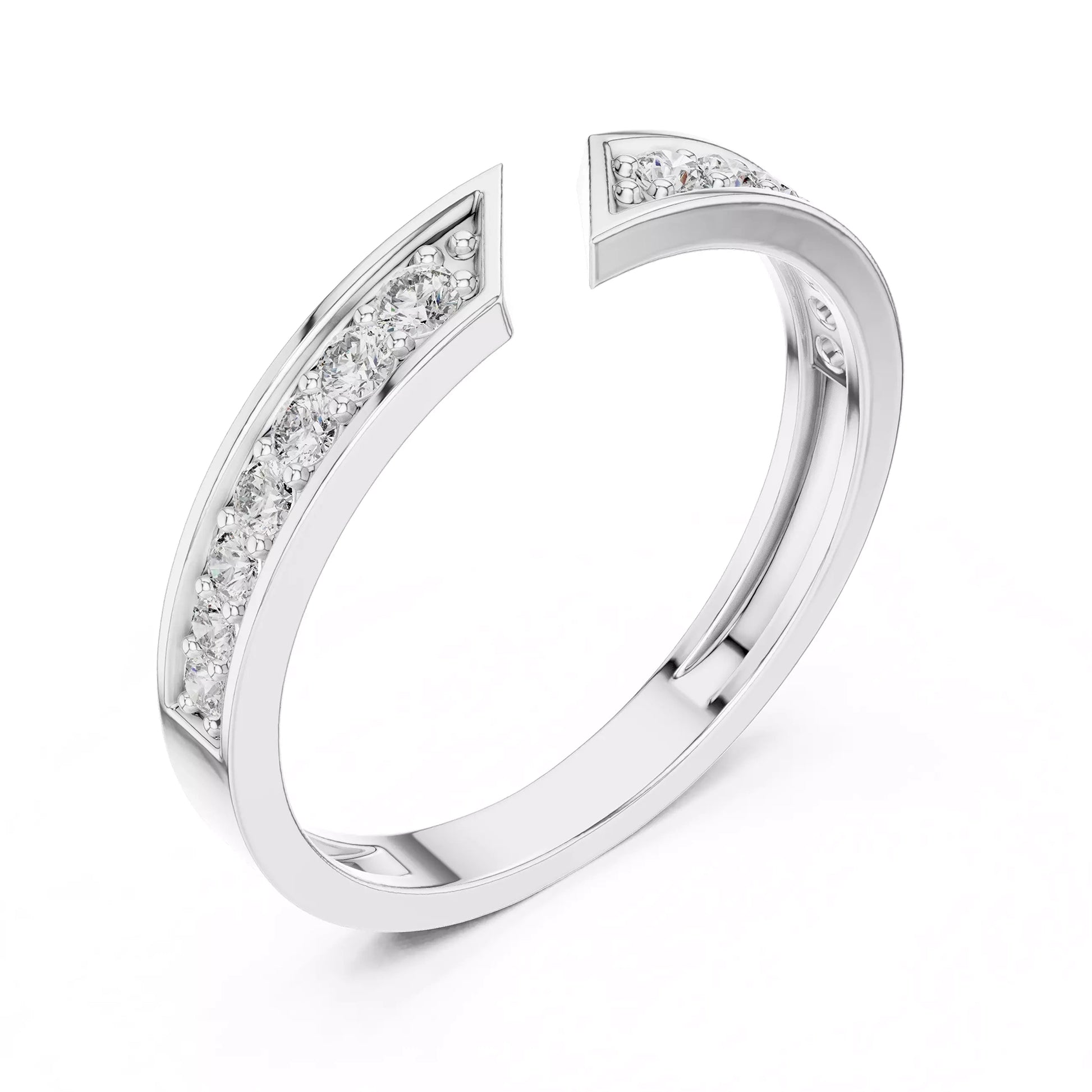 Open Gap Band Ring