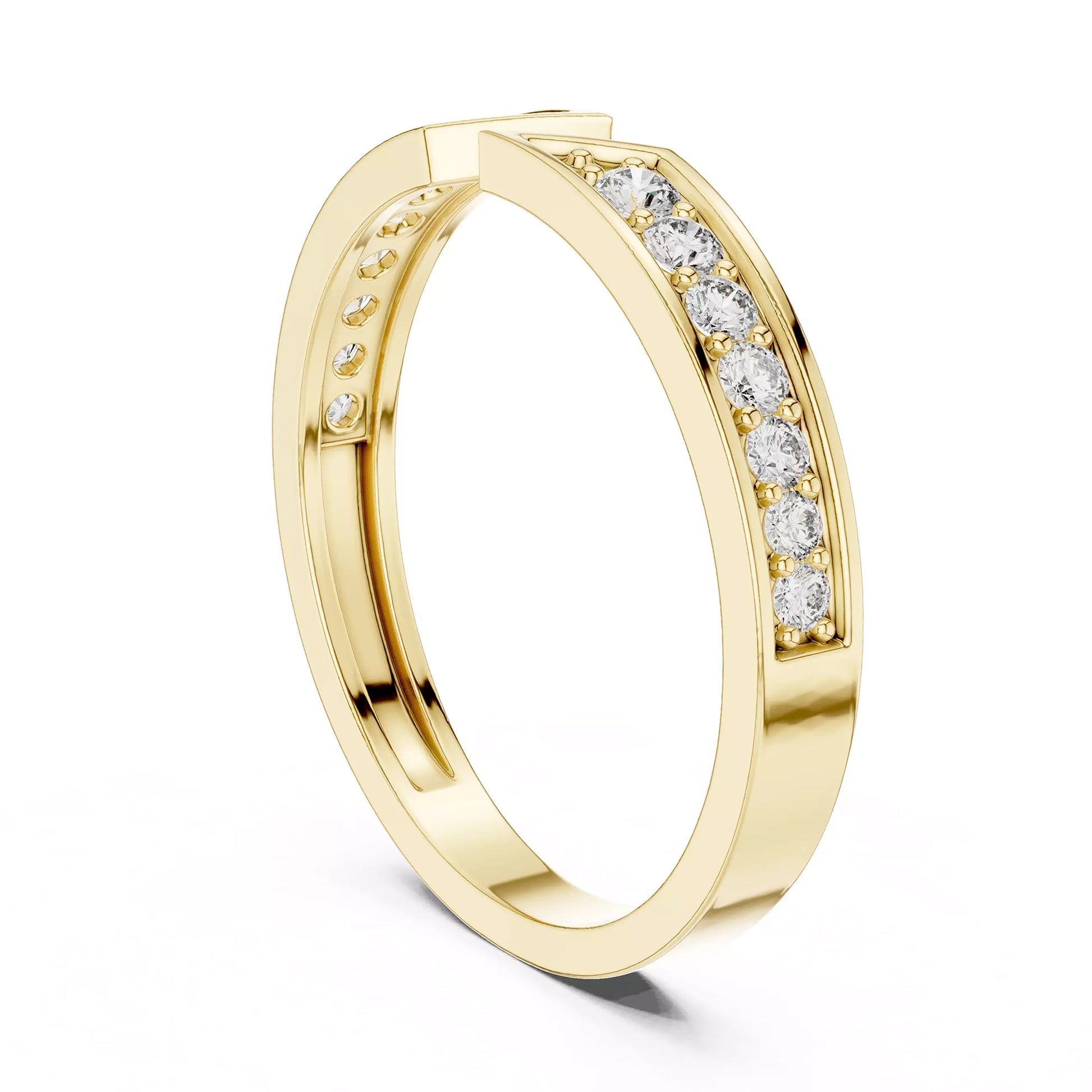 Open Gap Band Ring