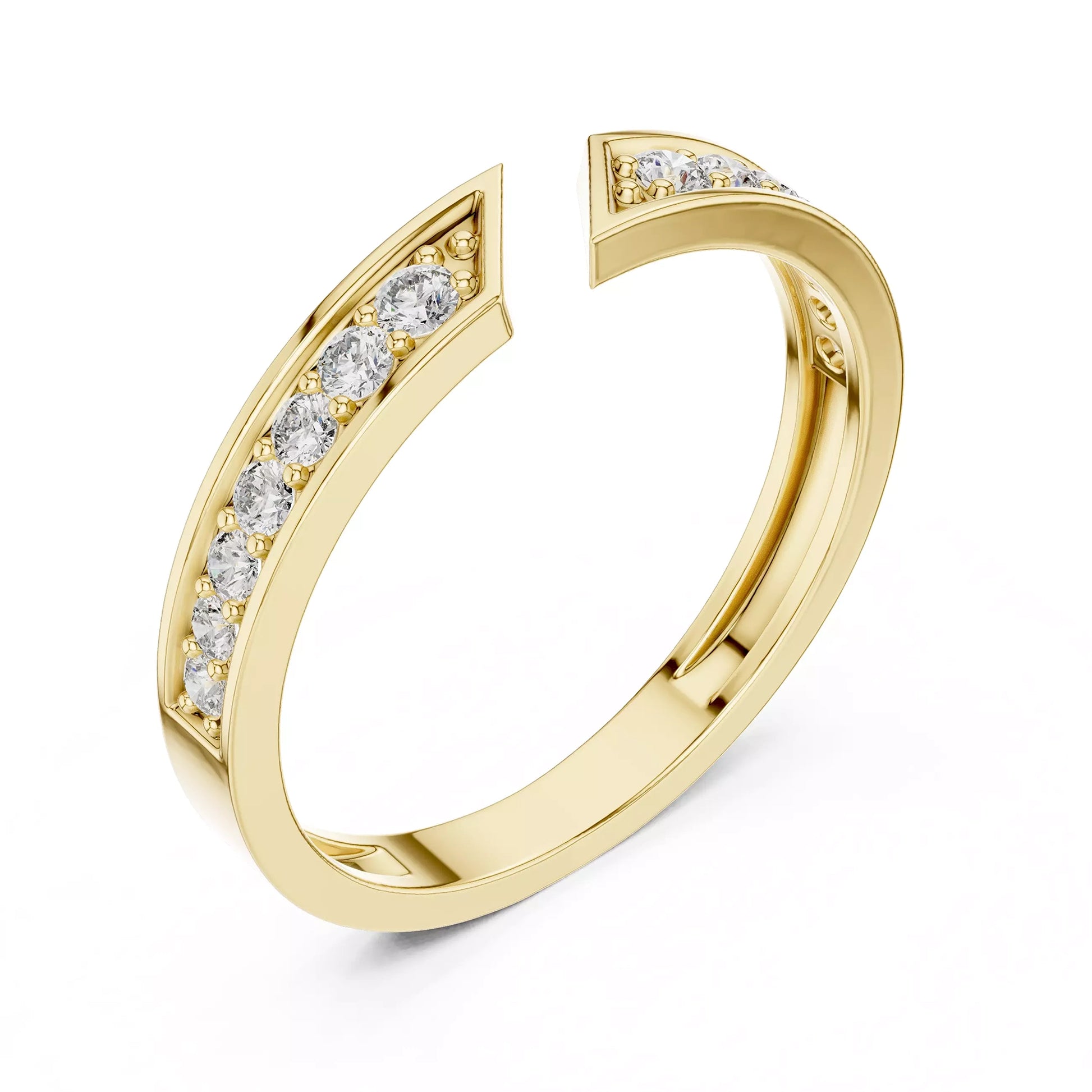 Open Gap Band Ring