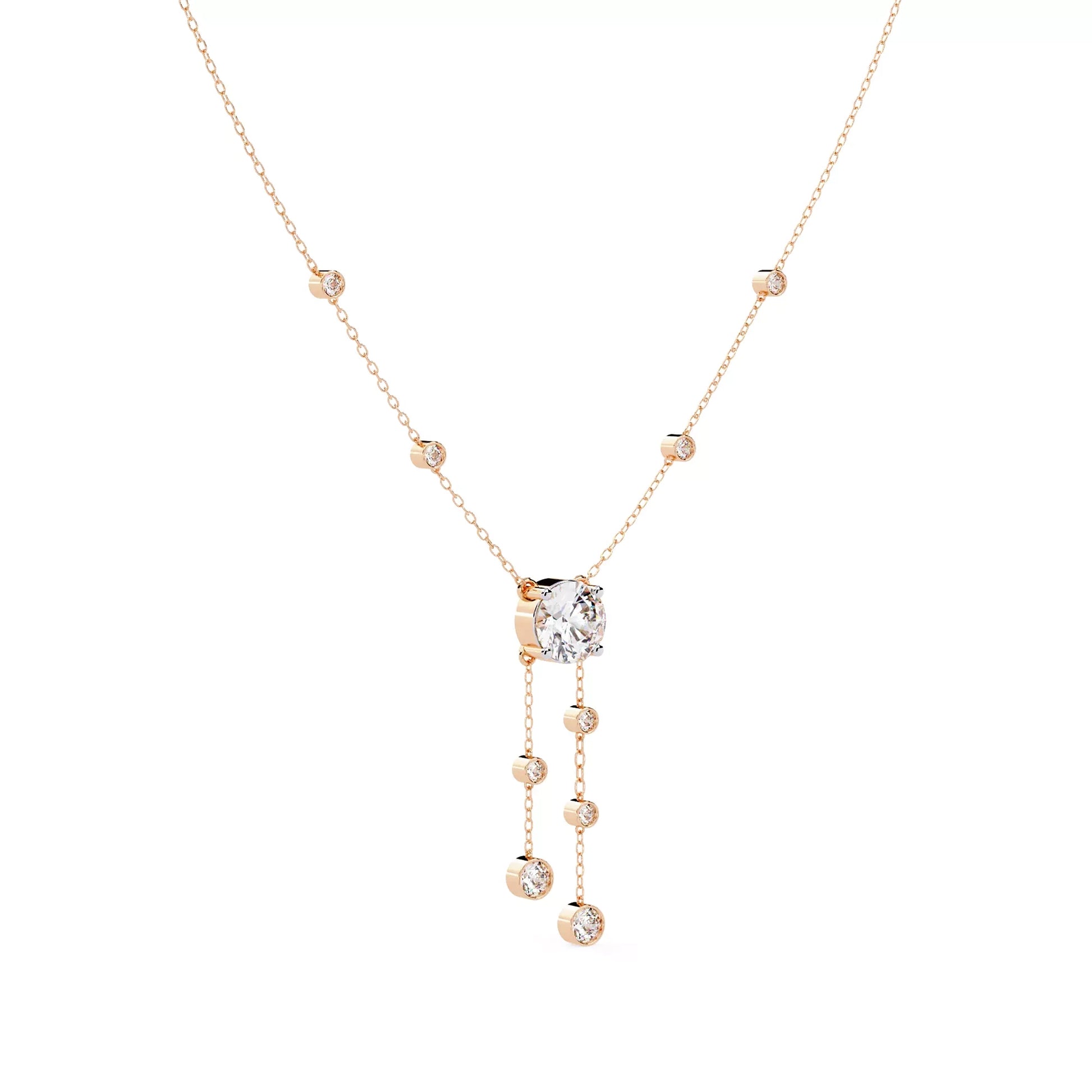 Round Drop Necklace