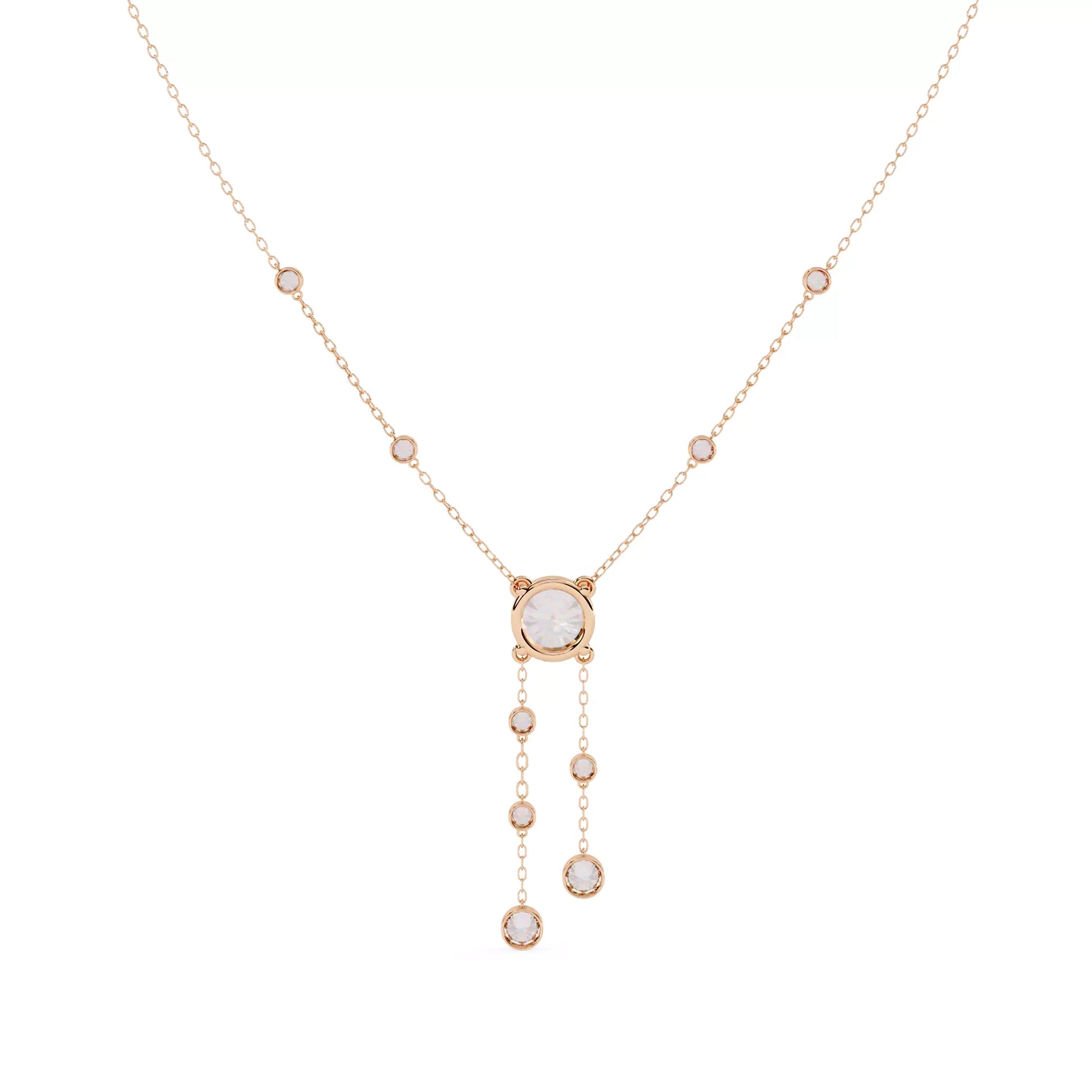 Round Drop Necklace