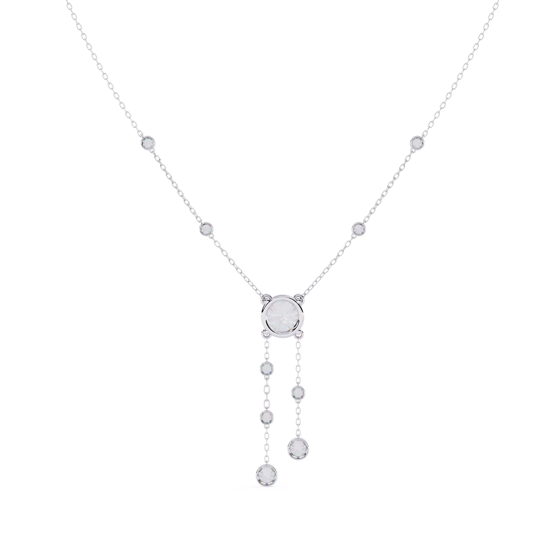 Round Drop Necklace