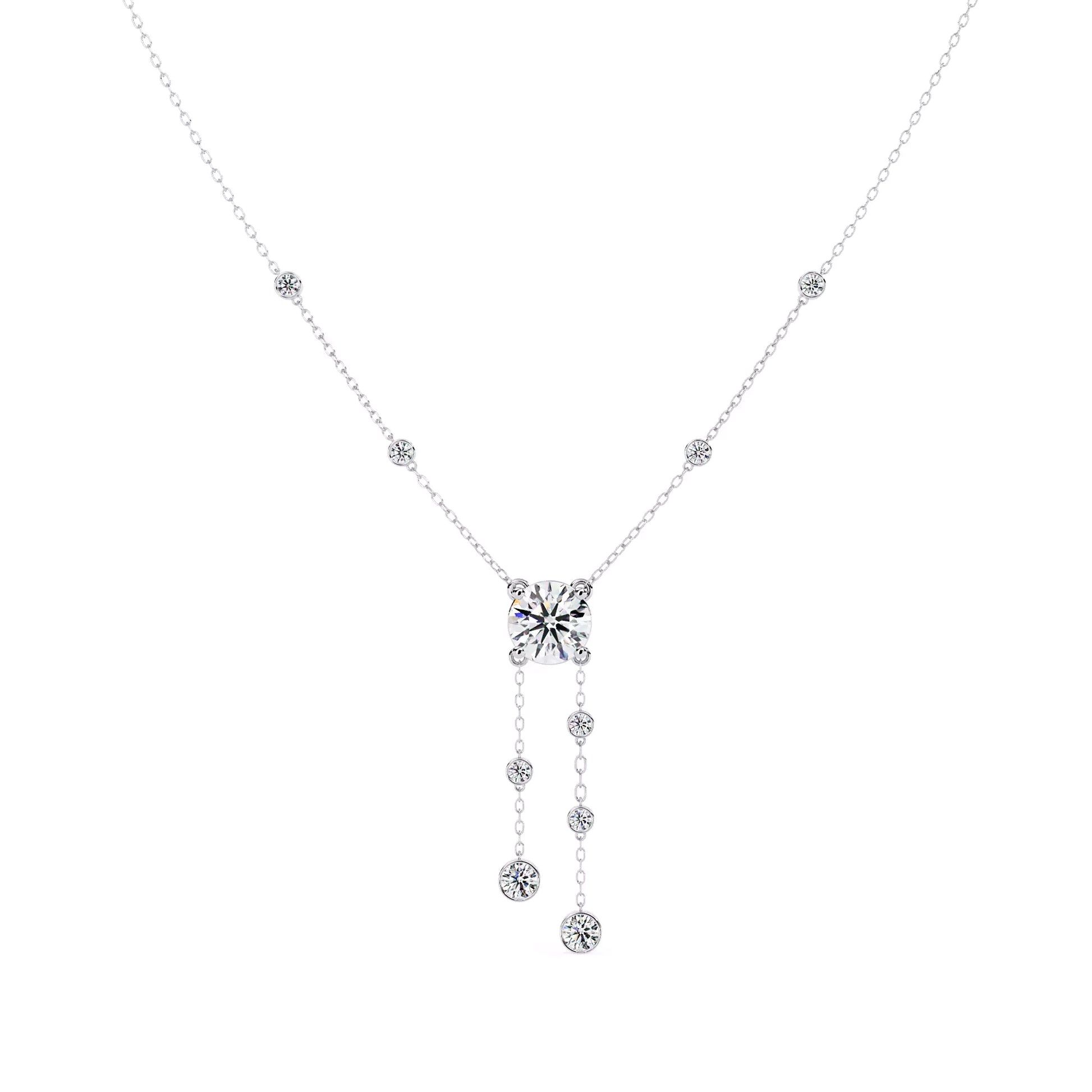Round Drop Necklace