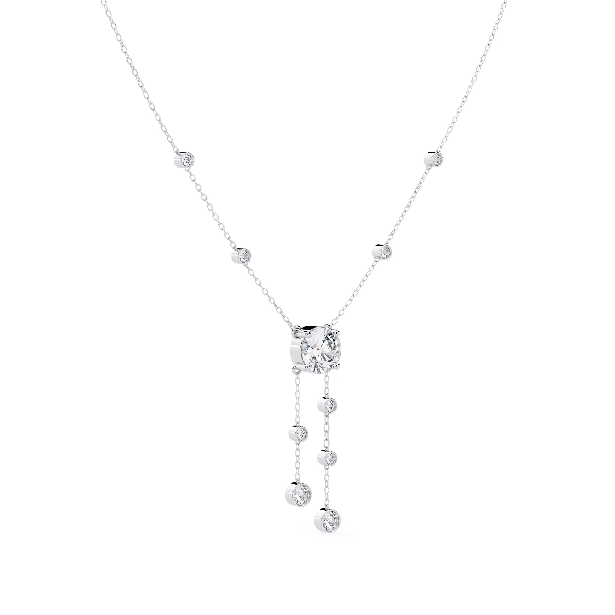 Round Drop Necklace