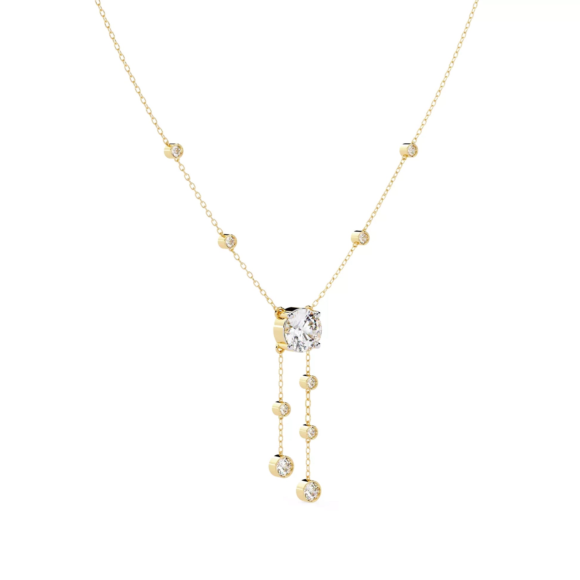 Round Drop Necklace