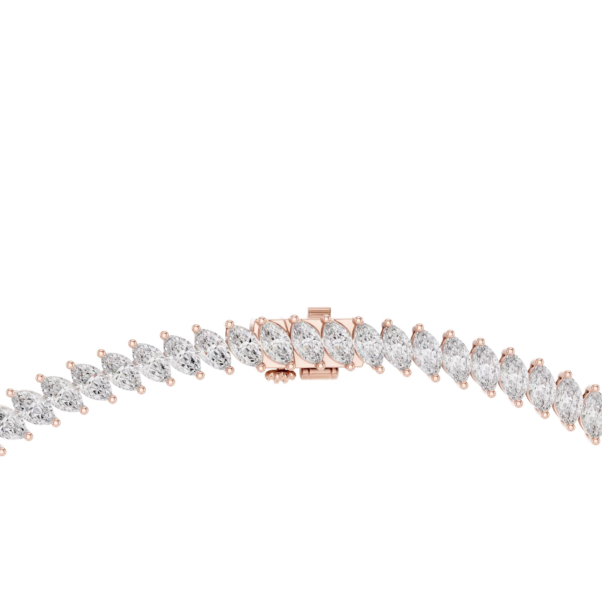 Marquise Tennis Necklace