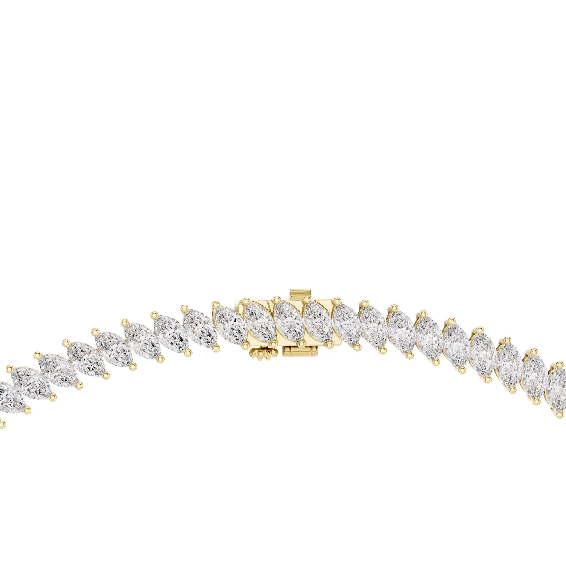 Marquise Tennis Necklace