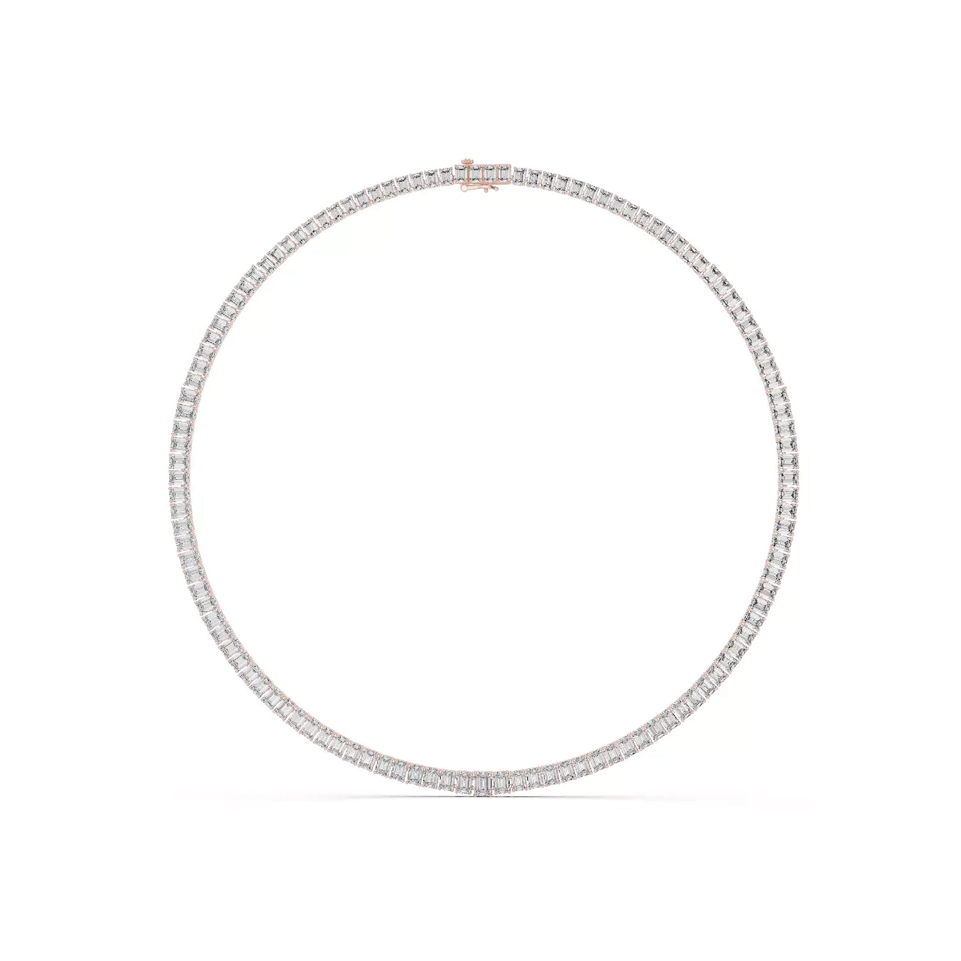 Emerald Tennis Necklace