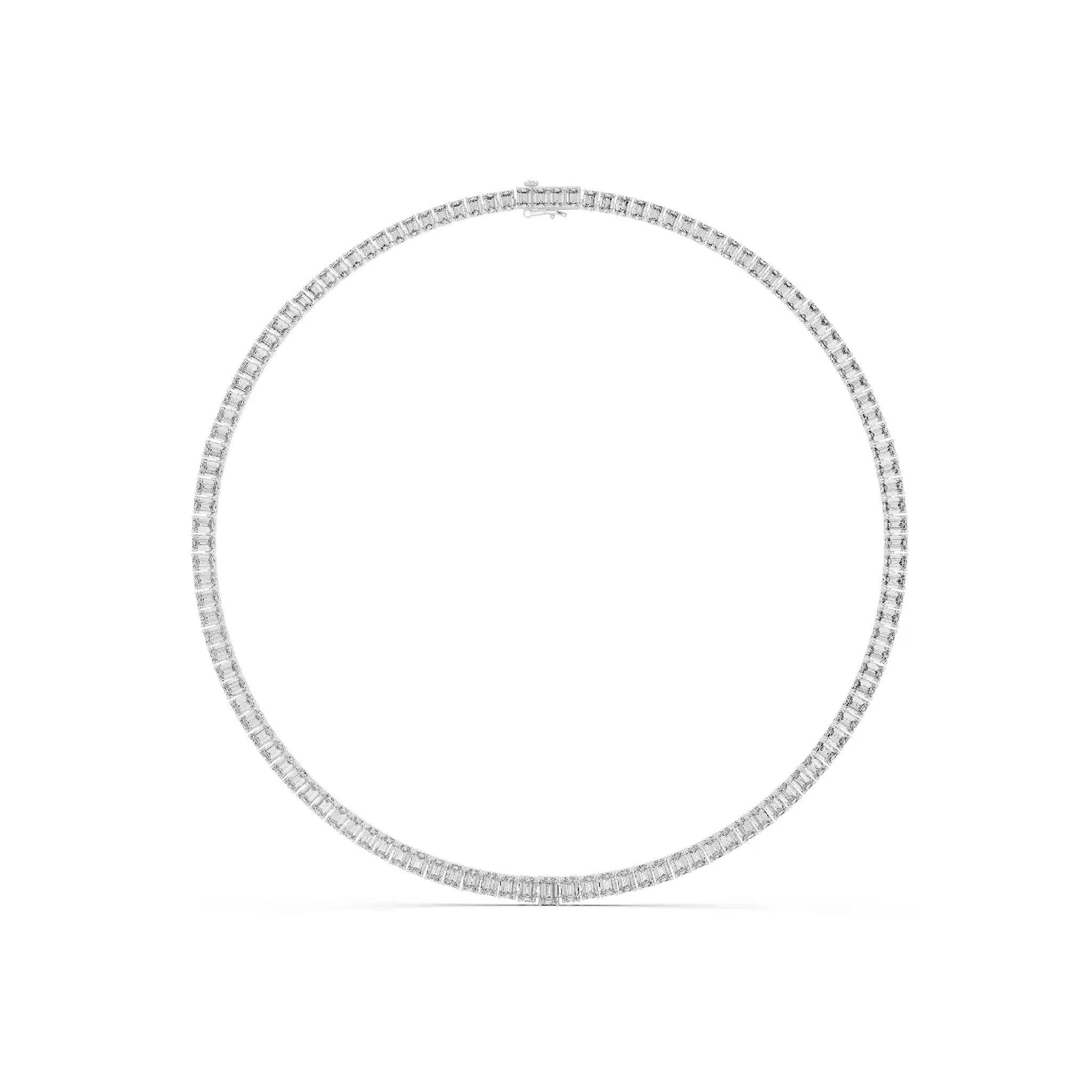 Emerald Tennis Necklace