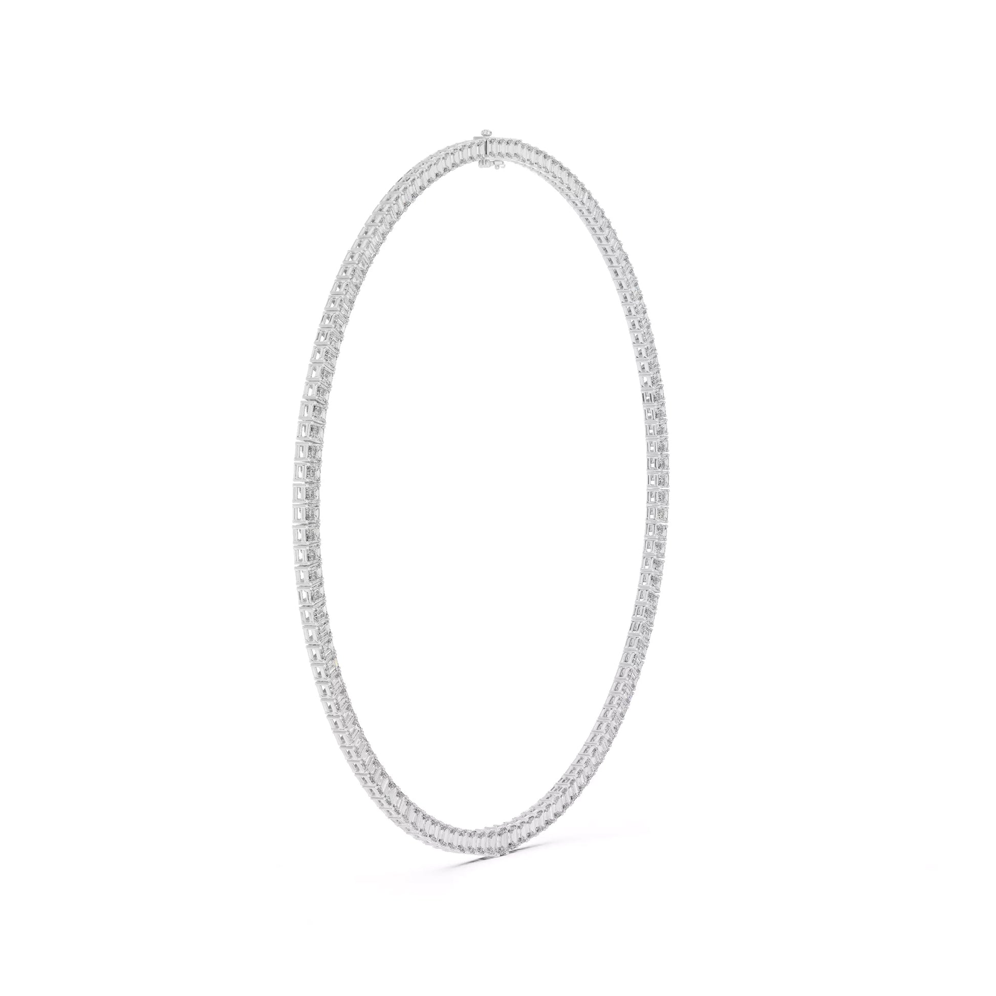 Emerald Tennis Necklace