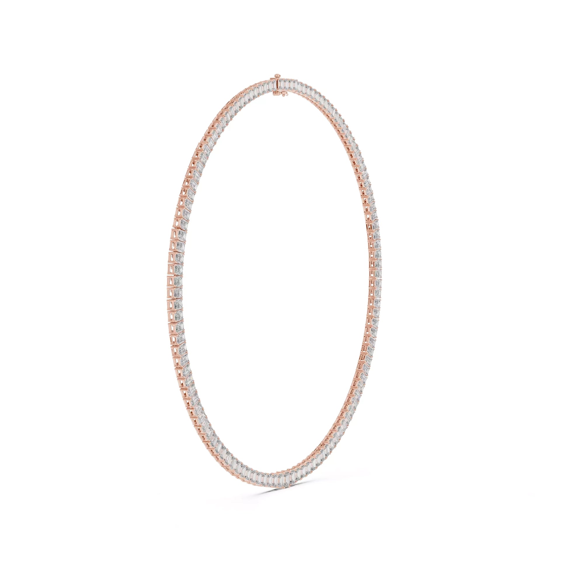 Emerald Tennis Necklace