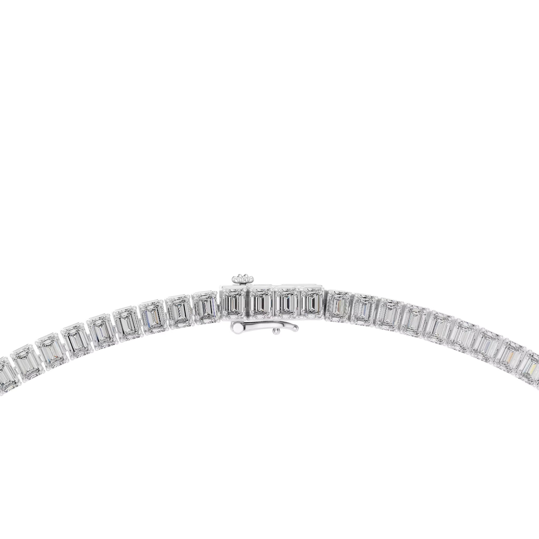 Emerald Tennis Necklace