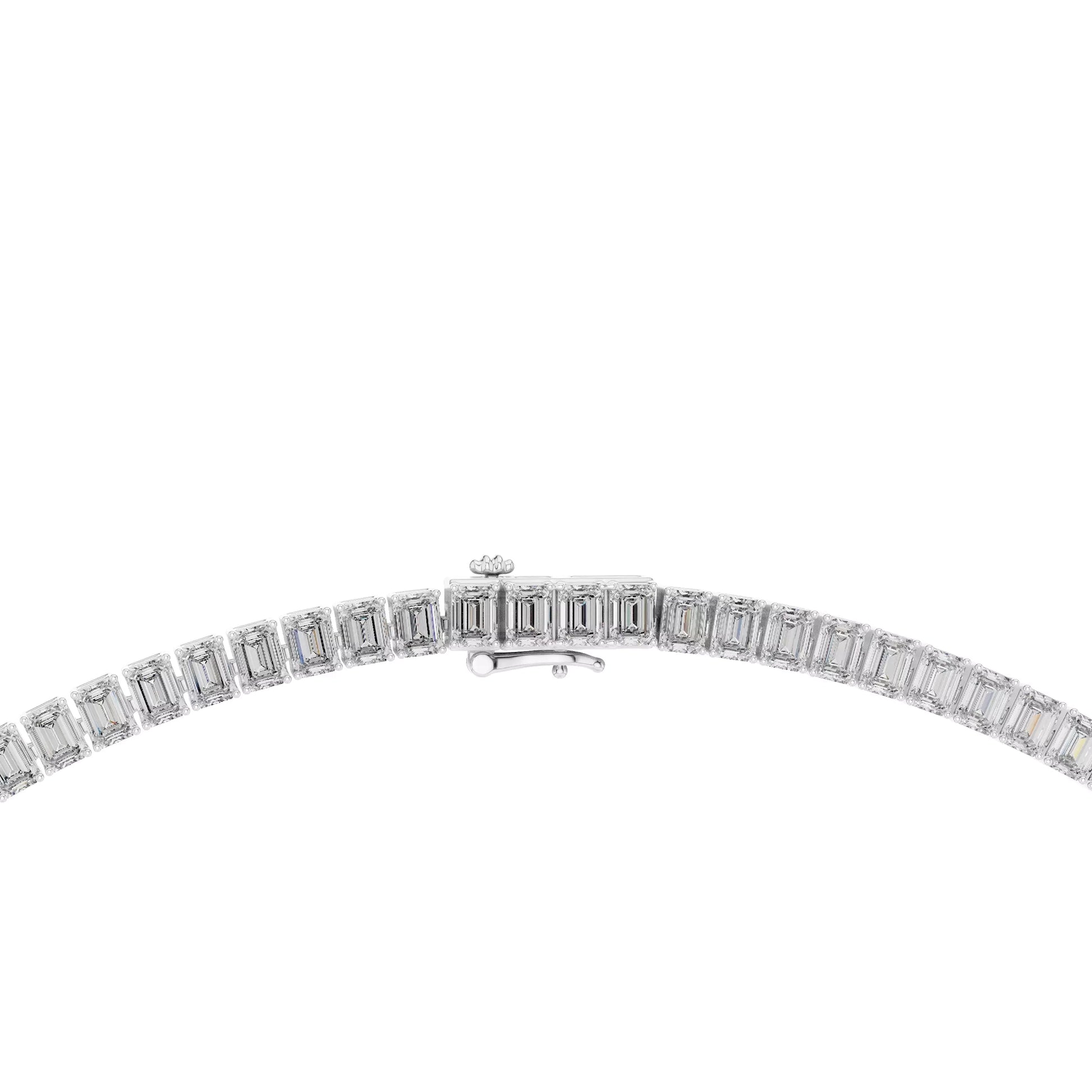 Emerald Tennis Necklace