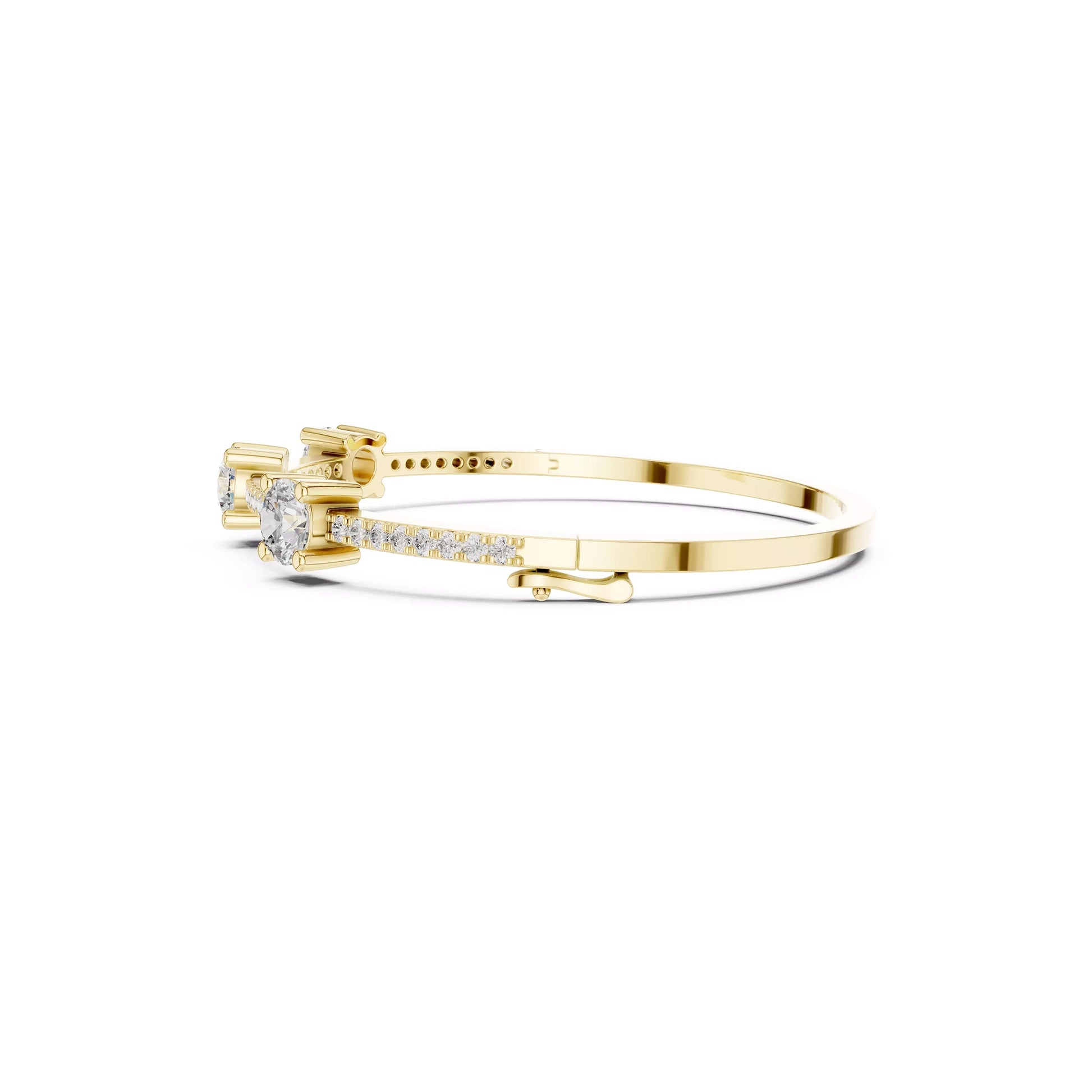 Three Stone Bangle