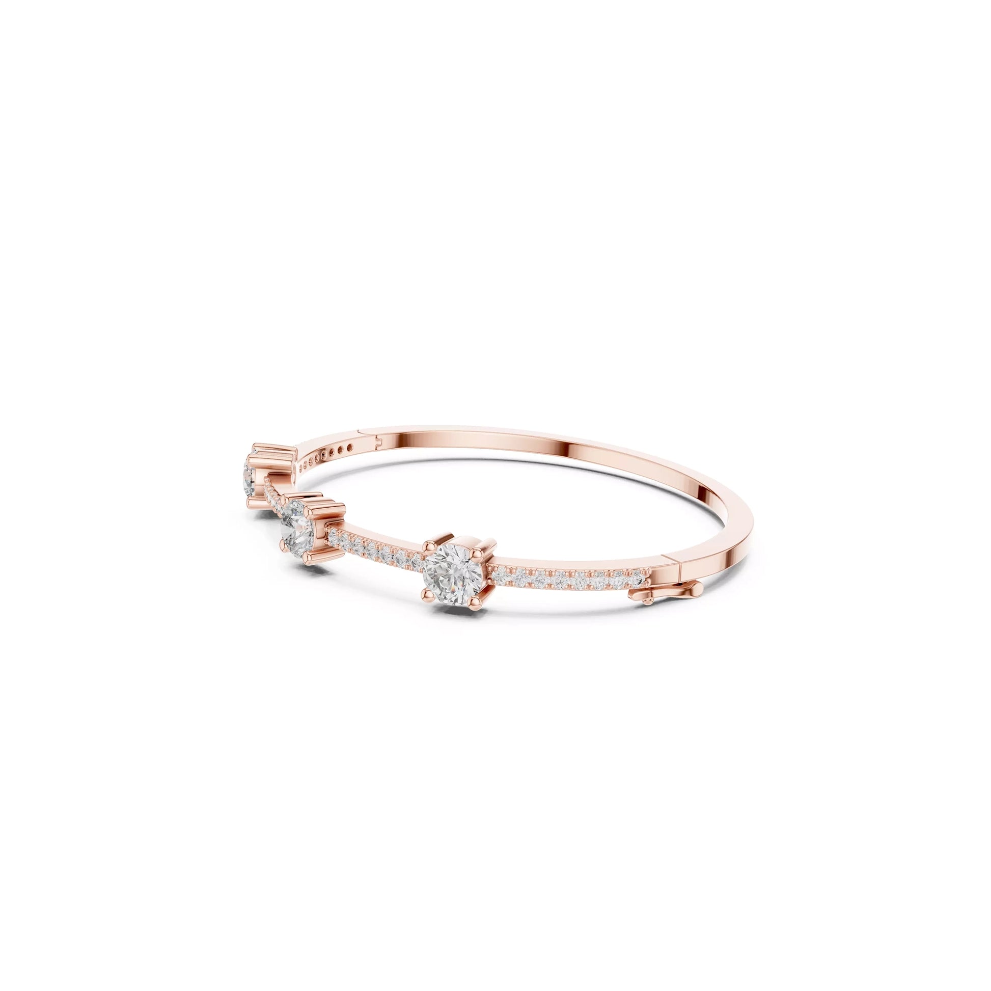 Three Stone Bangle