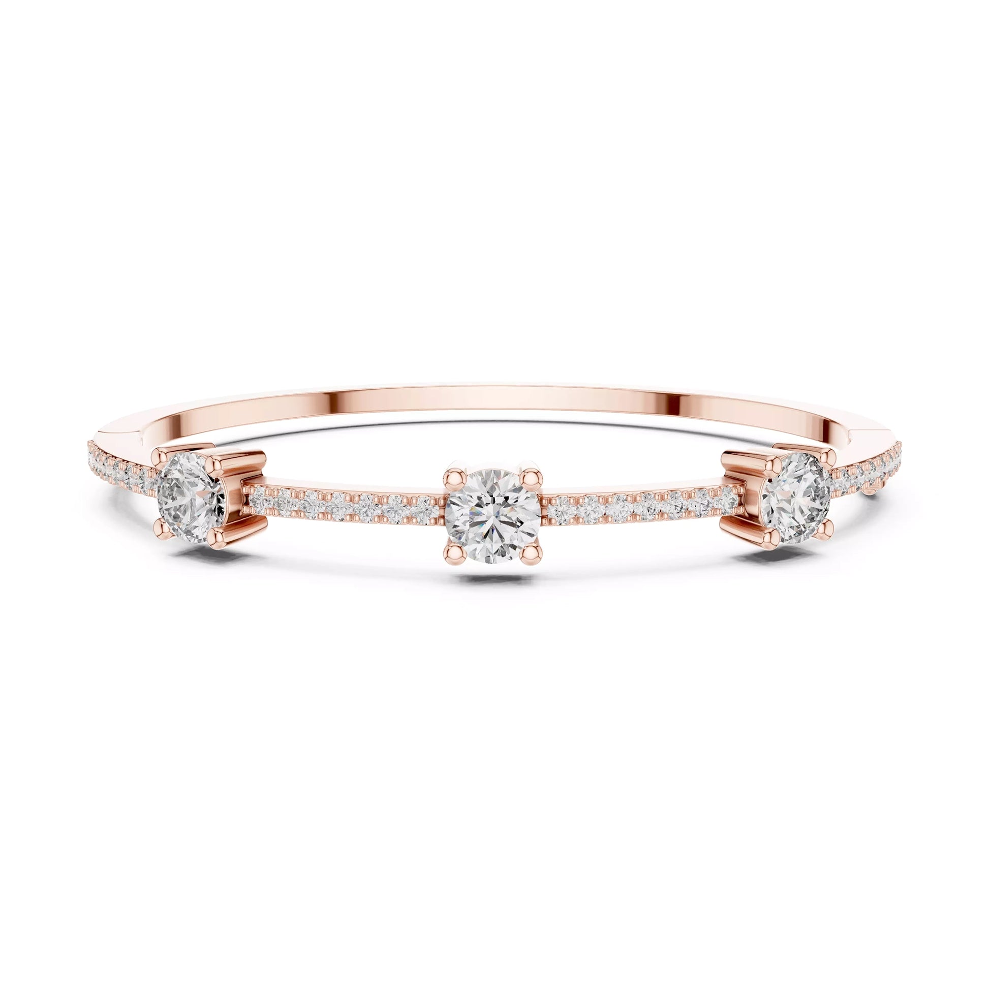 Three Stone Bangle