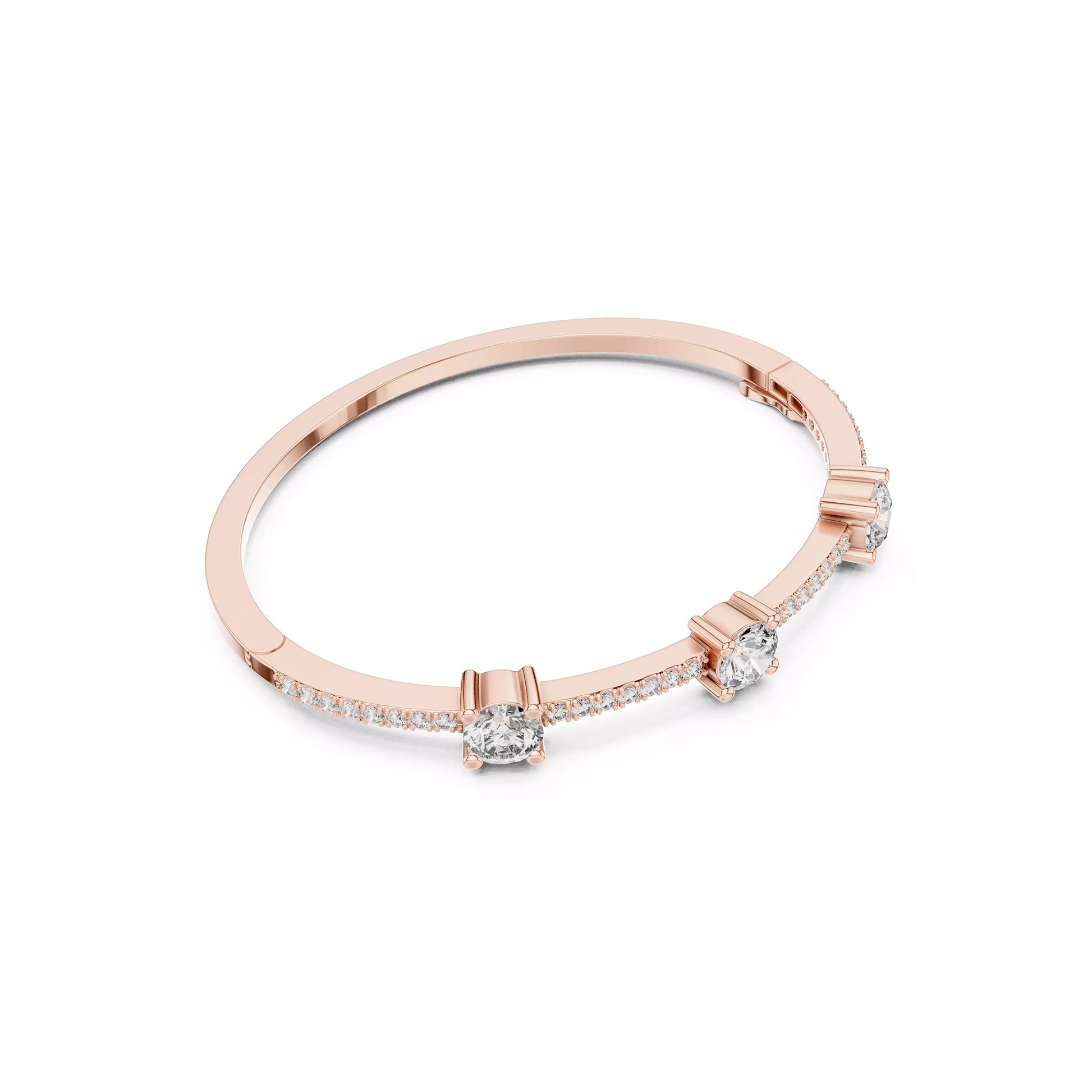 Three Stone Bangle