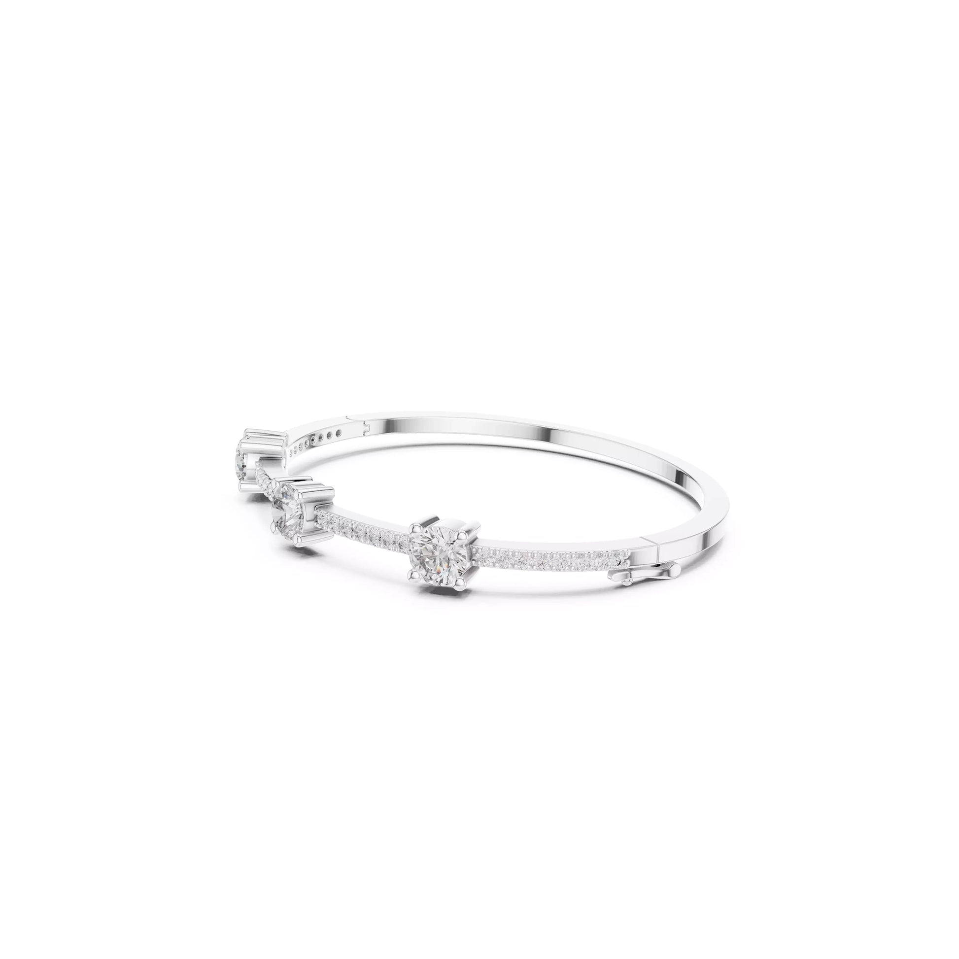 Three Stone Bangle